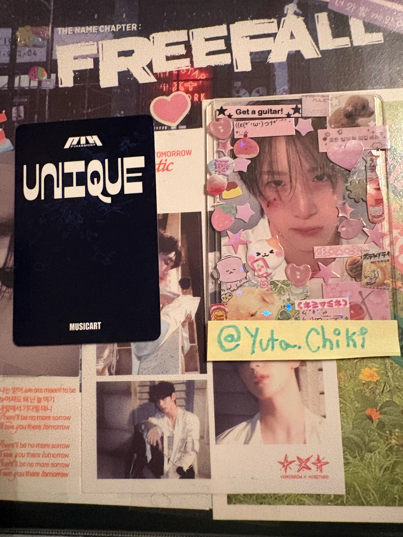 P1Harmony Jongseob P1Harmony - Jongseob - UNIQUE Album musicart (music art) video call (fancall) listing photo 2
