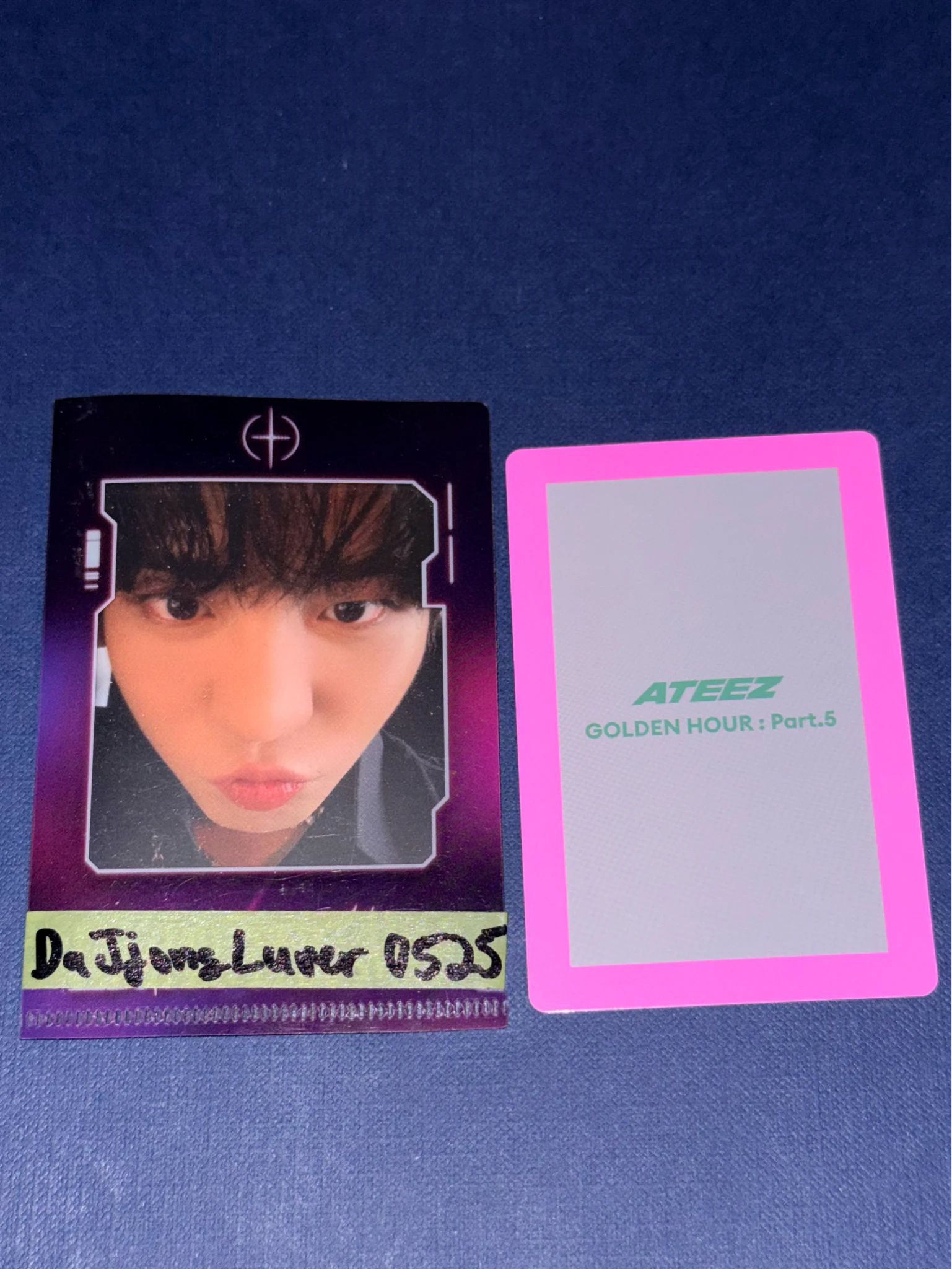 ATEEZ Seonghwa ATEEZ - Seonghwa - GOLDEN HOUR : Part.5 Album album photocard A version listing photo 2