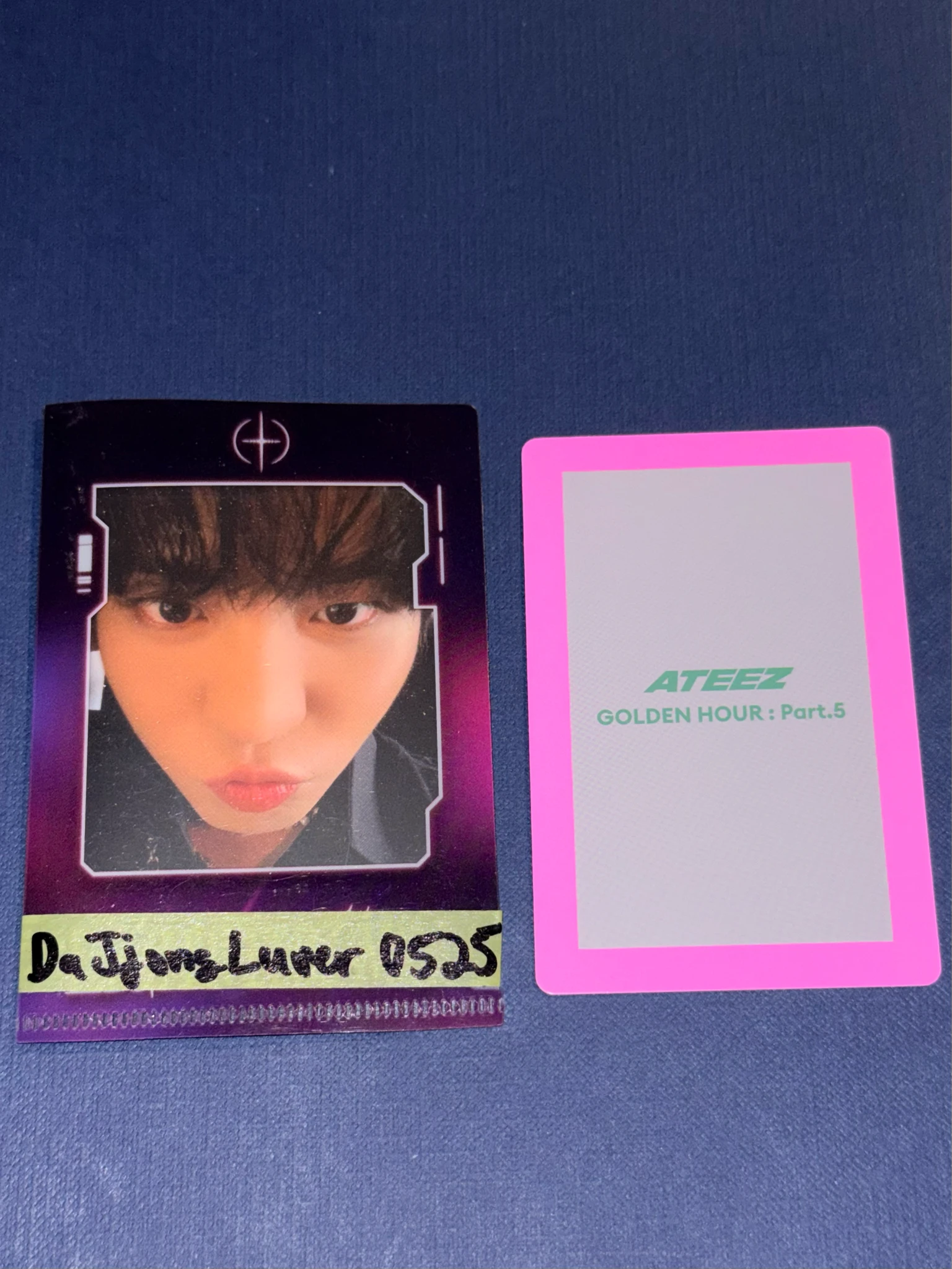 ATEEZ Mingi ATEEZ - Mingi - GOLDEN HOUR : Part.5 Album album photocard A version version 2 listing photo 2