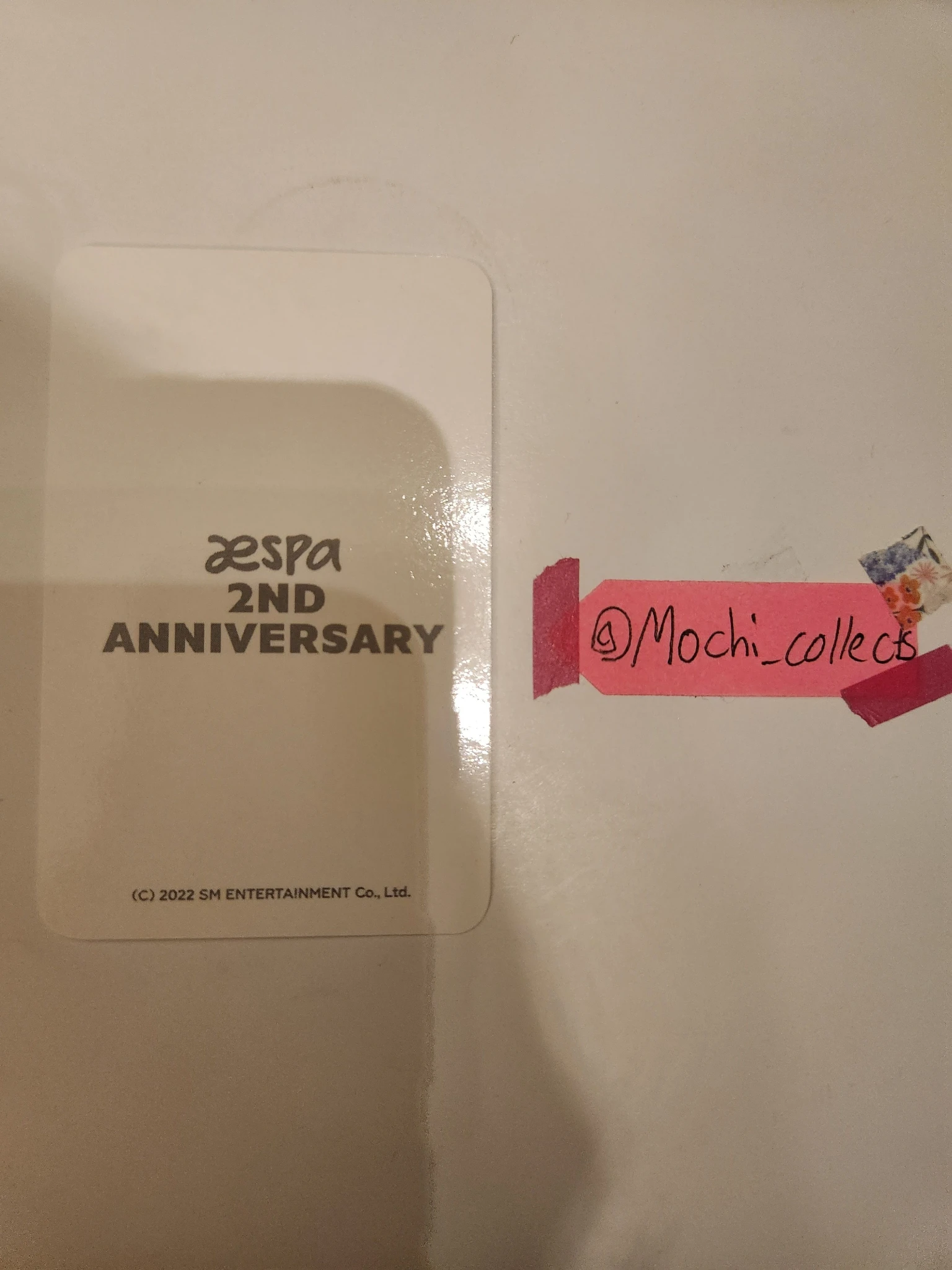 aespa Winter aespa - Winter - 2nd Anniversary Other merch photocard lucky draw 2nd anniversary listing photo 2