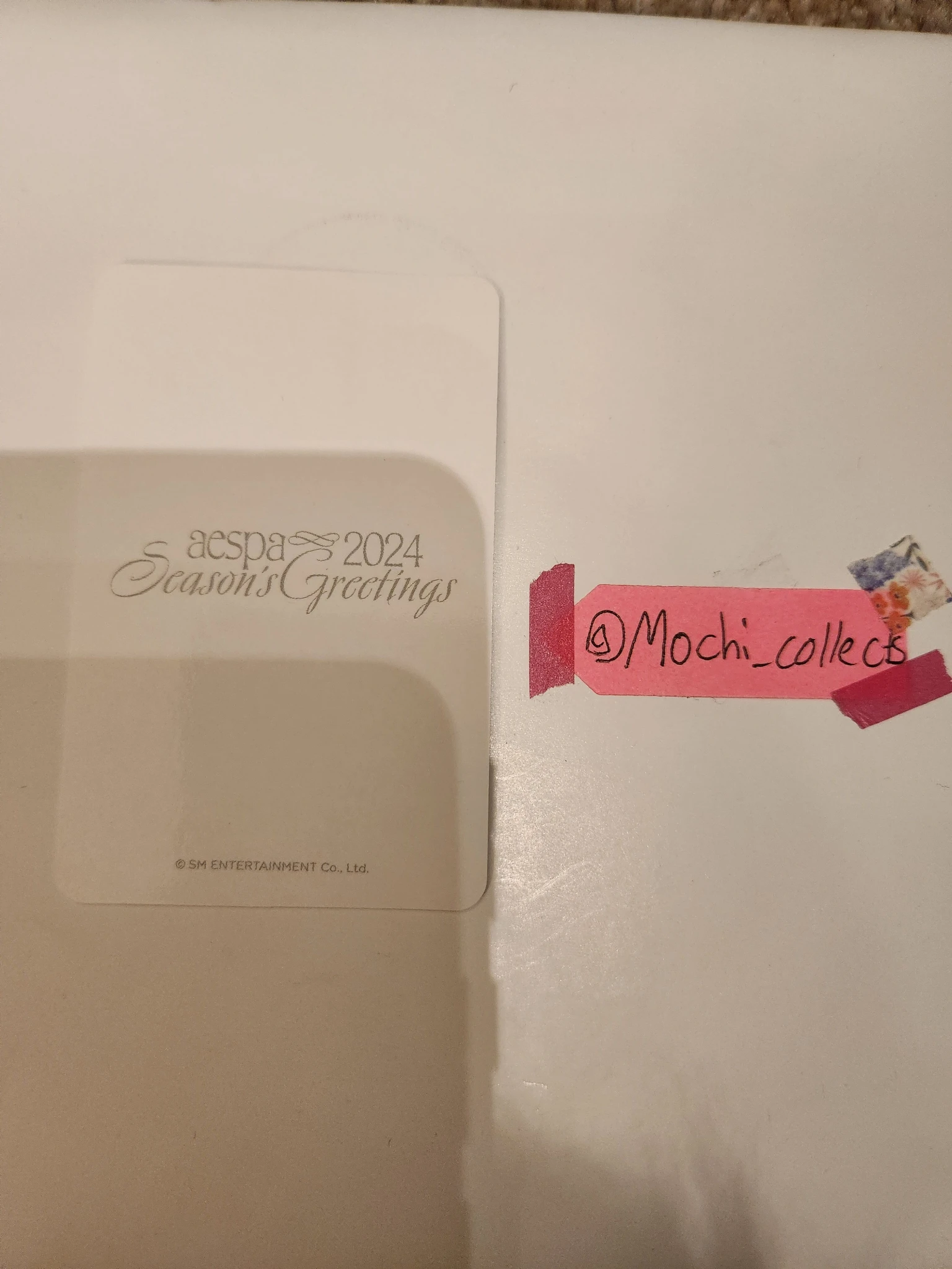 aespa Winter aespa - Winter - Season's Greetings (2024) Other trading card B version listing photo 2
