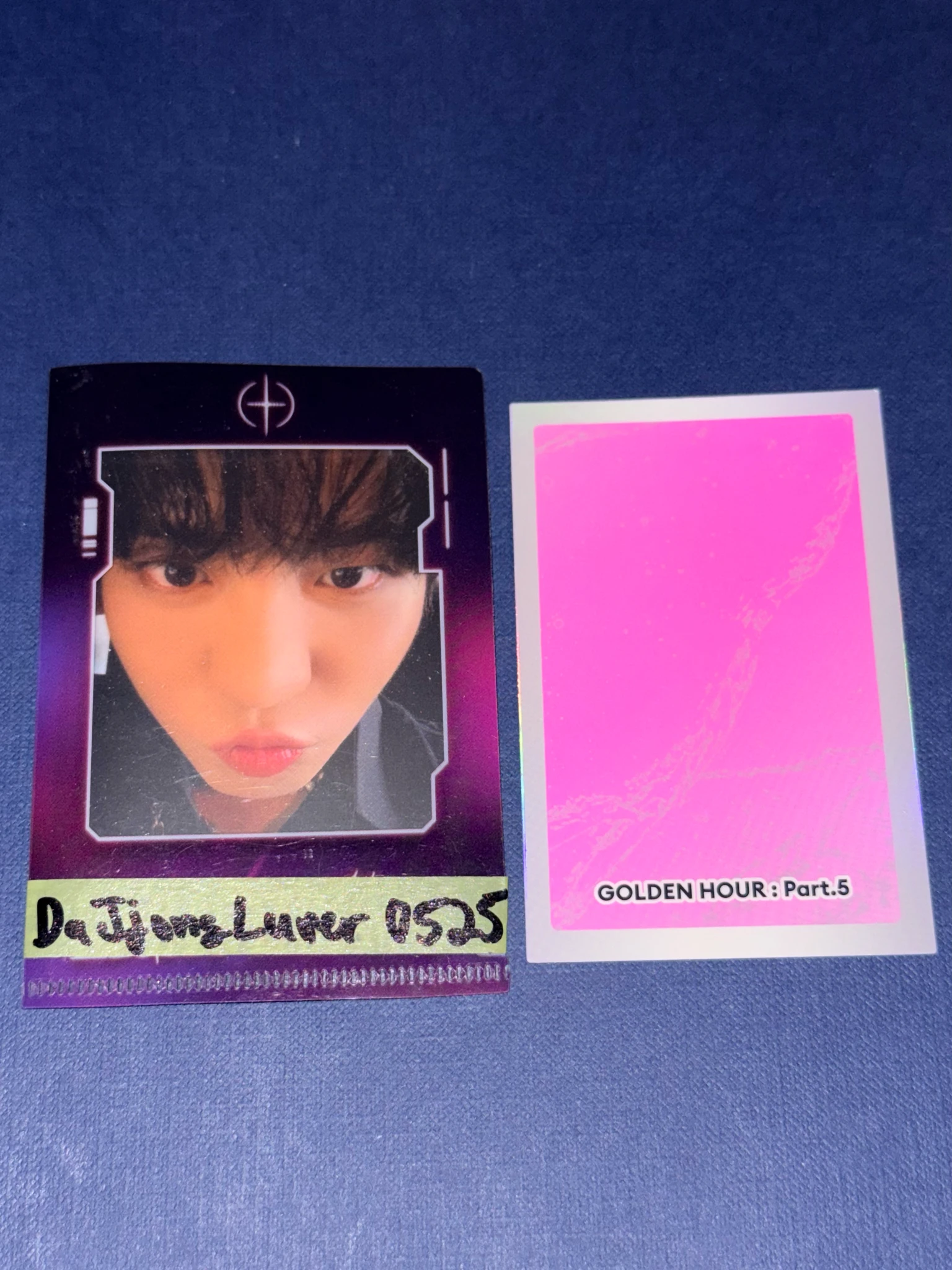 ATEEZ Yunho ATEEZ - Yunho - GOLDEN HOUR : Part.5 Album character card album photocard listing photo 2