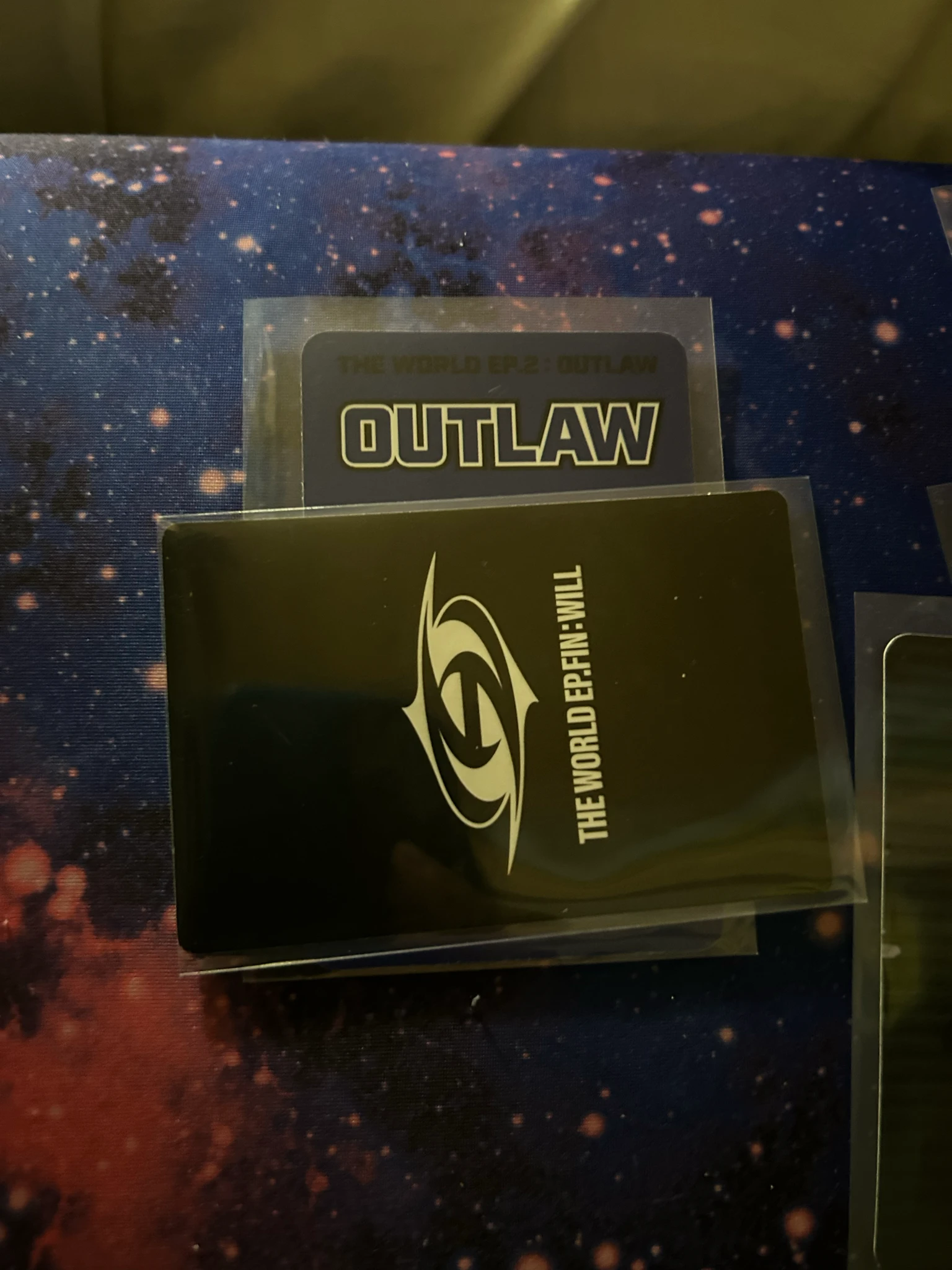 ATEEZ Yunho ATEEZ - Yunho - THE WORLD EP.2 : OUTLAW Album platform version qr card listing photo 2
