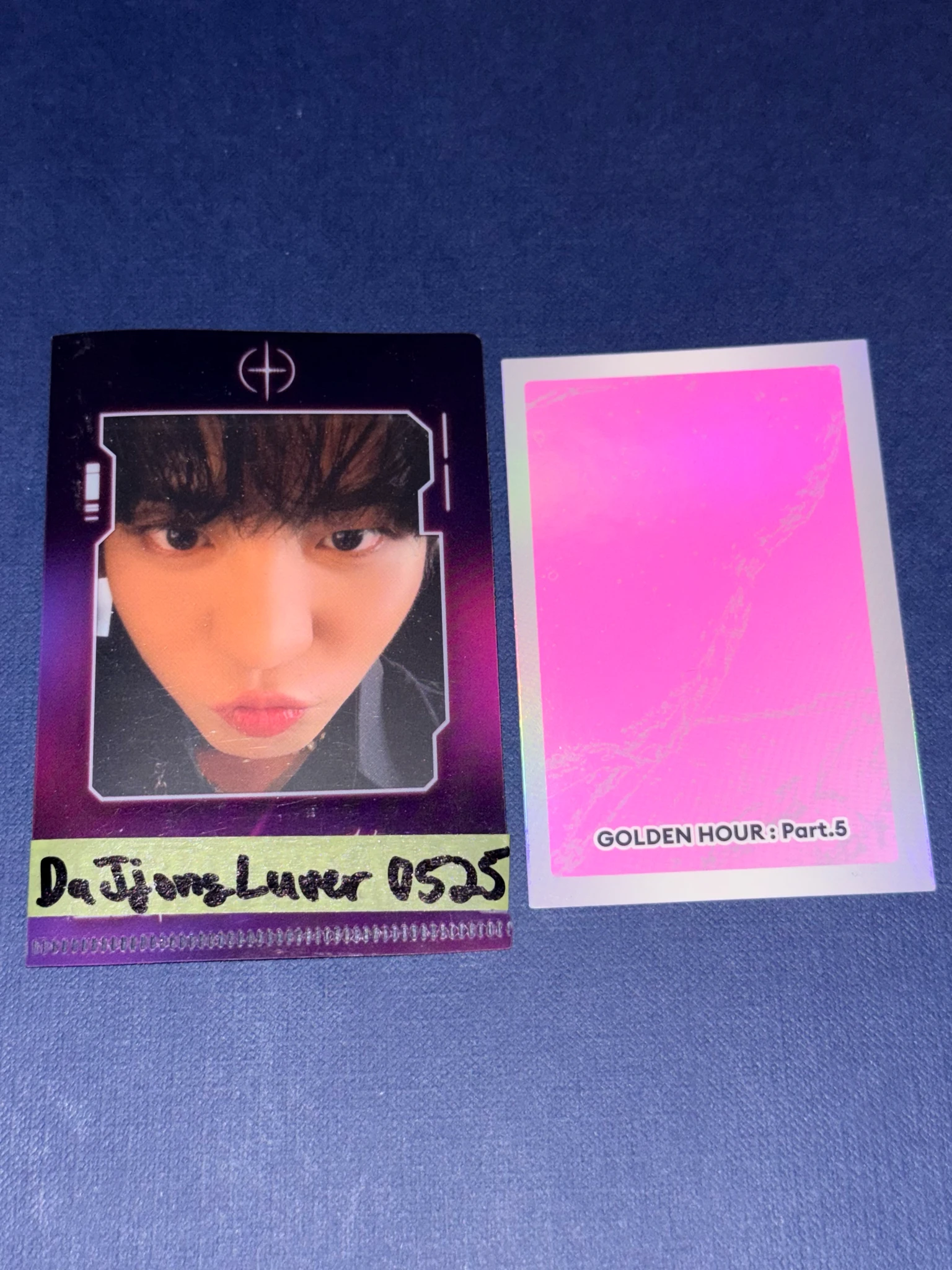 ATEEZ Mingi ATEEZ - Mingi - GOLDEN HOUR : Part.5 Album album photocard character card A version holographic (hologram) listing photo 2