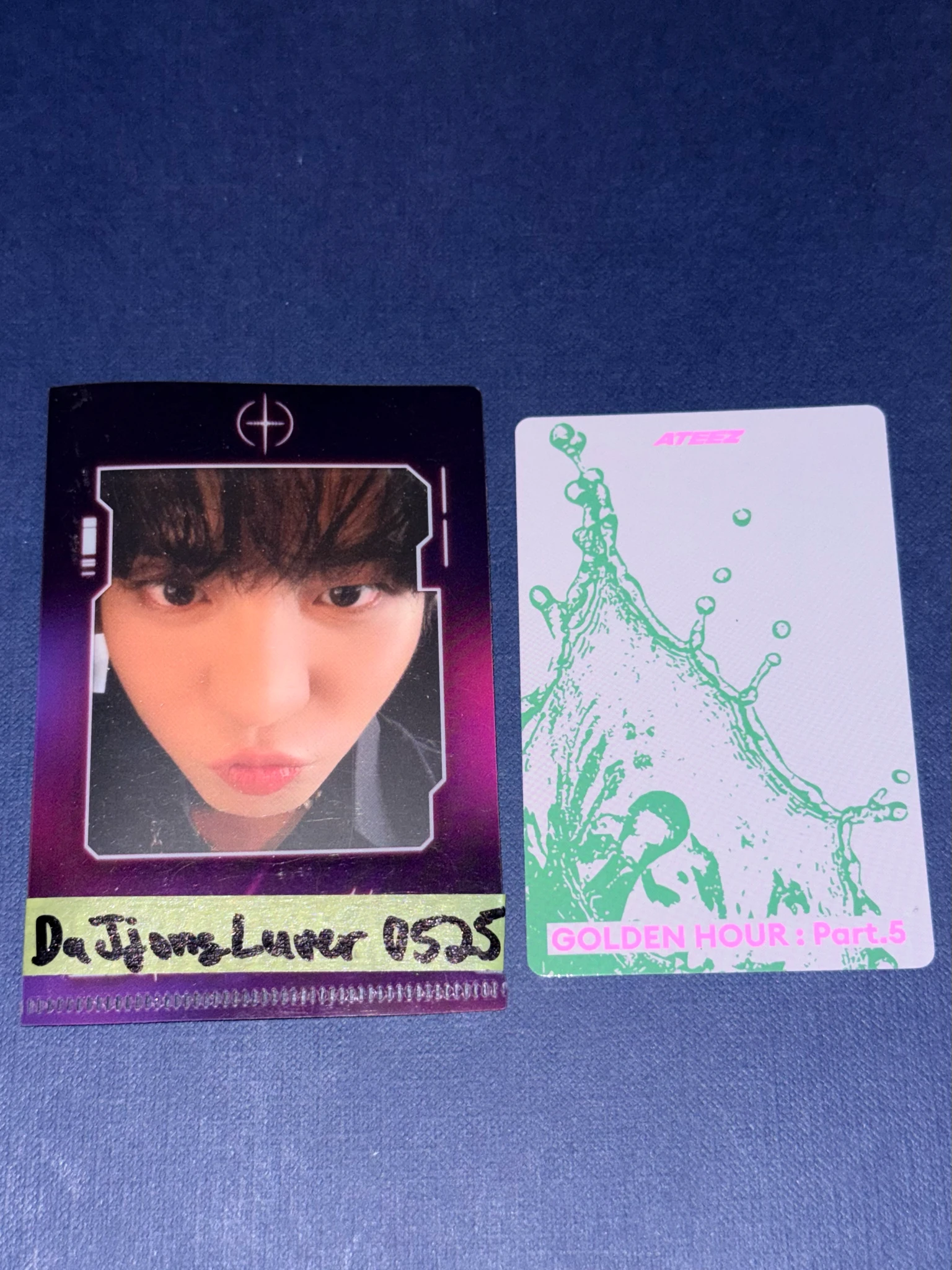 ATEEZ Seonghwa ATEEZ - Seonghwa - GOLDEN HOUR : Part.5 Album album photocard diary version version 1 listing photo 2