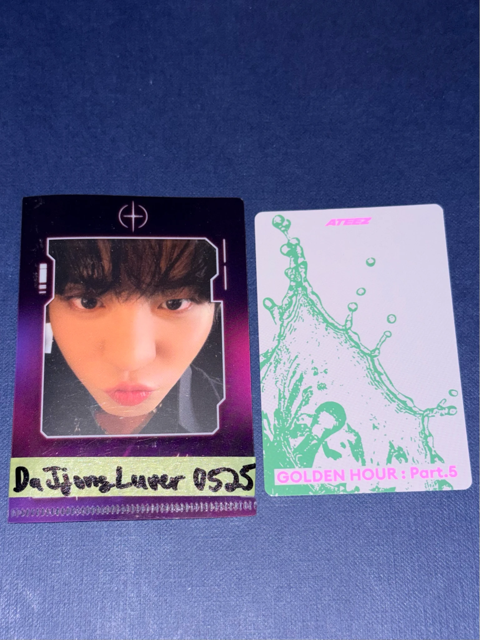 ATEEZ Jongho ATEEZ - Jongho - GOLDEN HOUR : Part.5 Album album photocard diary version listing photo 2