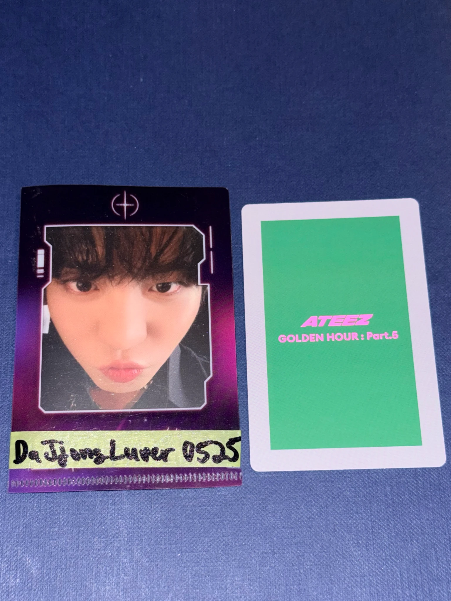 ATEEZ Yunho ATEEZ - Yunho - GOLDEN HOUR : Part.5 Album album photocard diary version version 2 listing photo 2