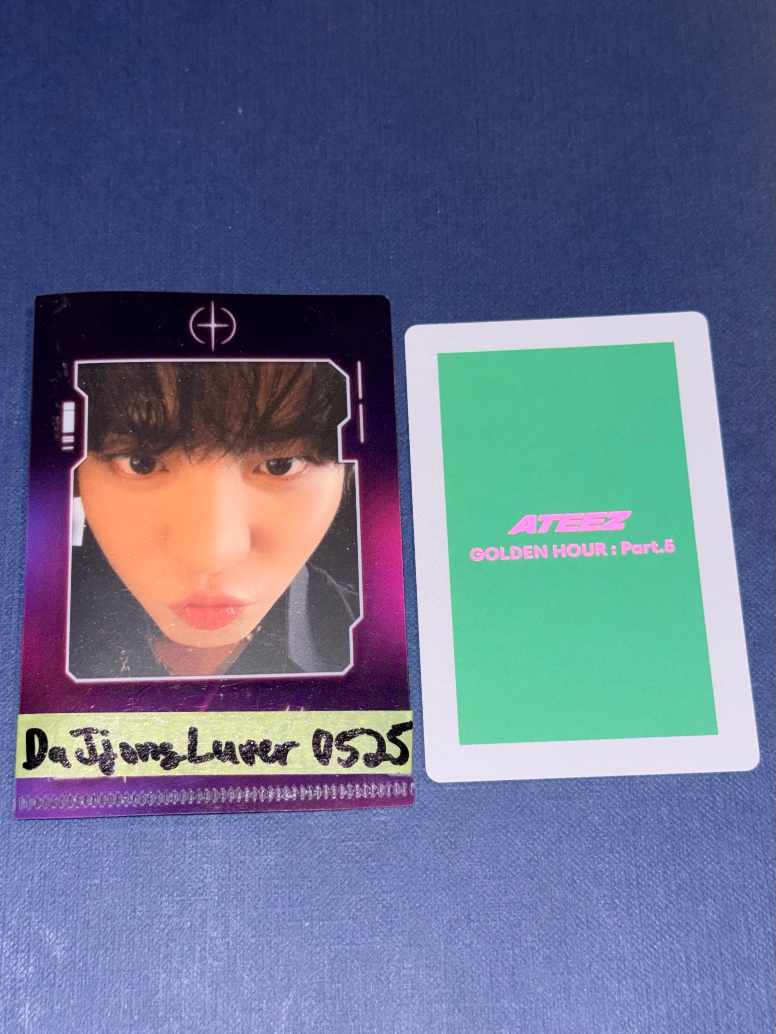 ATEEZ San ATEEZ - San - GOLDEN HOUR : Part.5 Album album photocard diary version version 2 listing photo 2