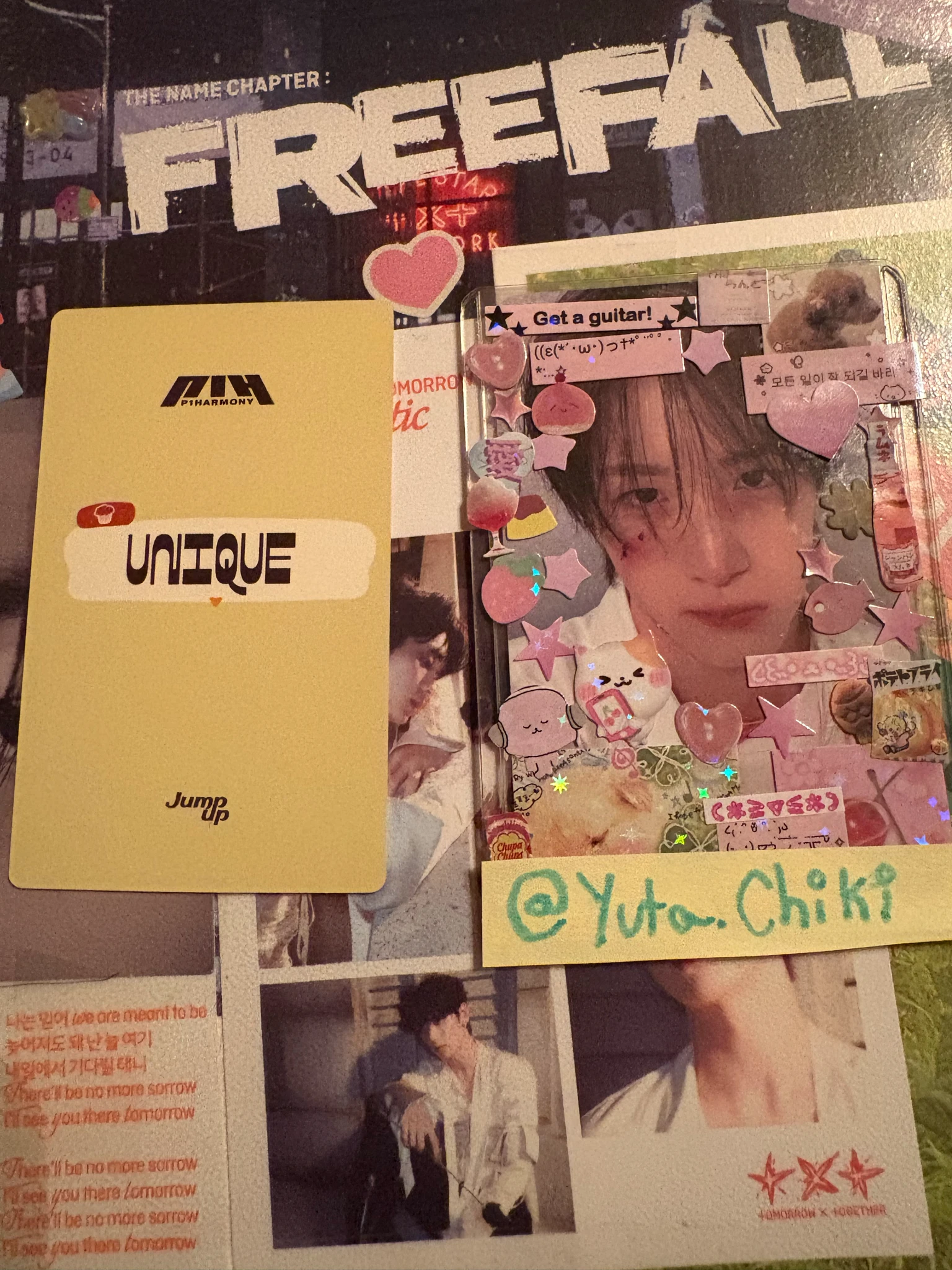 P1Harmony Keeho P1Harmony - Keeho - UNIQUE Album jump up fansign video call (fancall) compact version listing photo 2