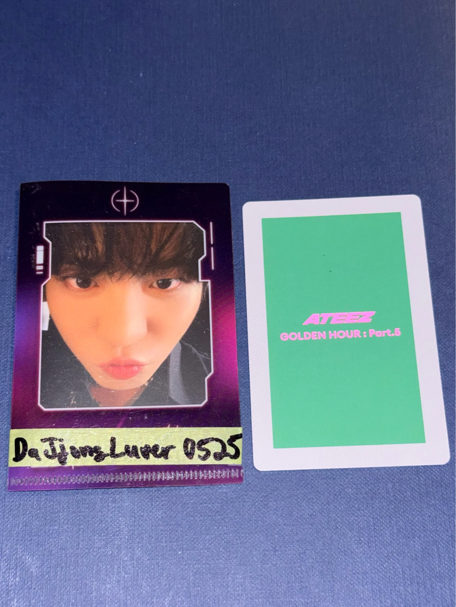 ATEEZ Wooyoung ATEEZ - Wooyoung - GOLDEN HOUR : Part.5 Album album photocard diary version listing photo 2