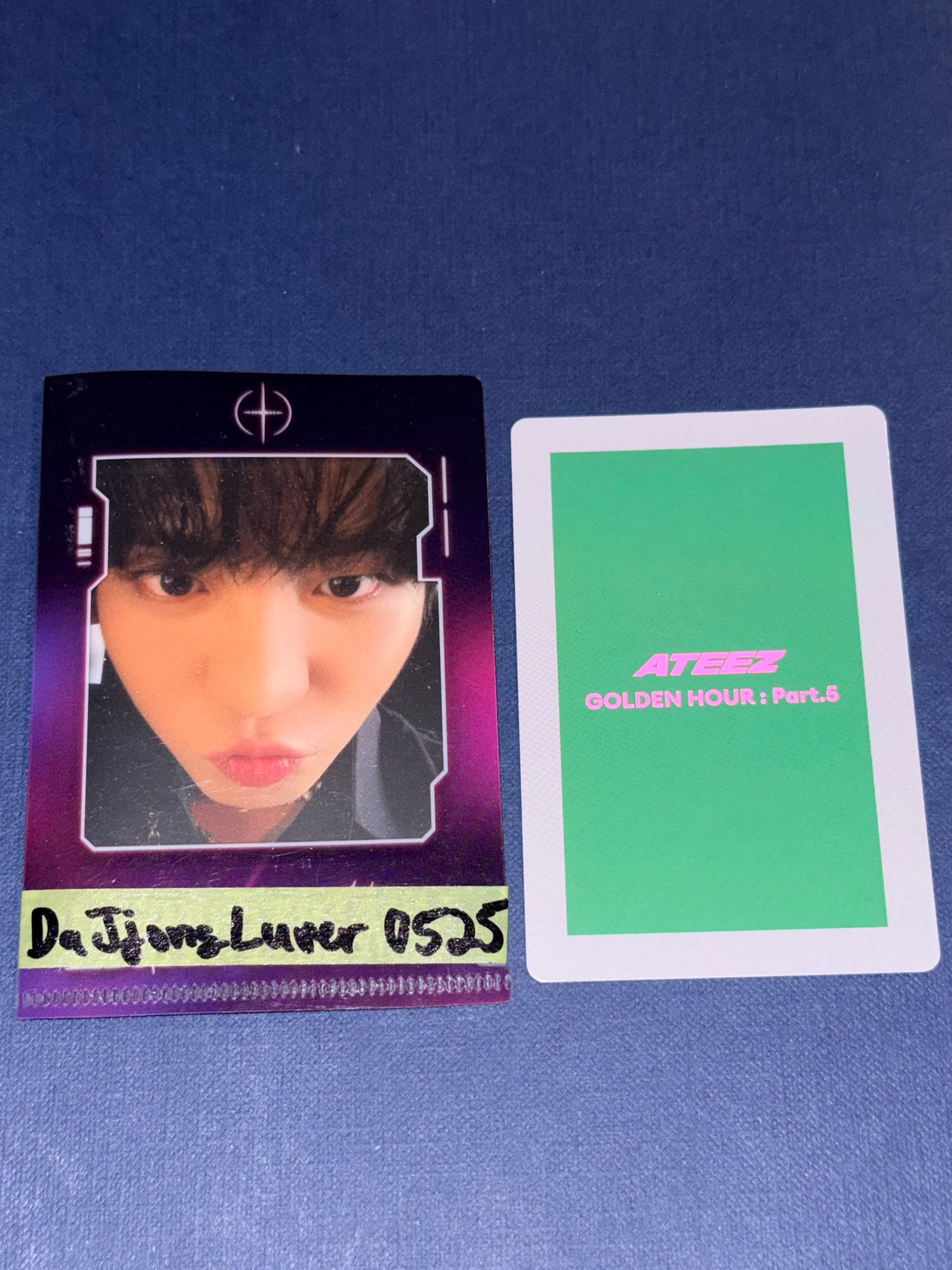 ATEEZ Jongho ATEEZ - Jongho - GOLDEN HOUR : Part.5 Album album photocard diary version listing photo 2