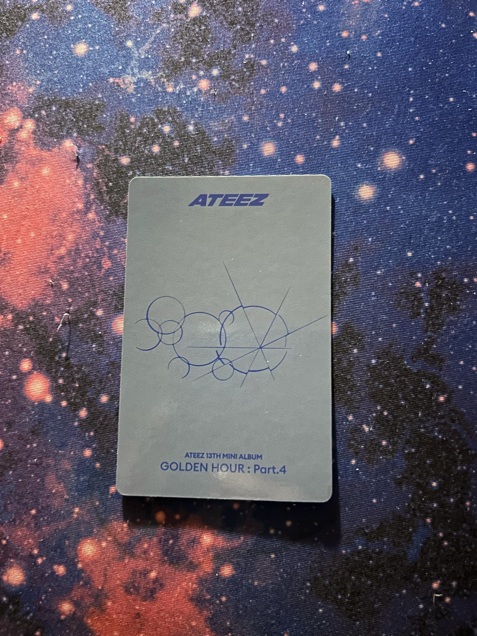 ATEEZ Hongjoong ATEEZ - Hongjoong - Golden Hour : Part.4 Album pob (pre-order benefit) toktoq listing photo 2