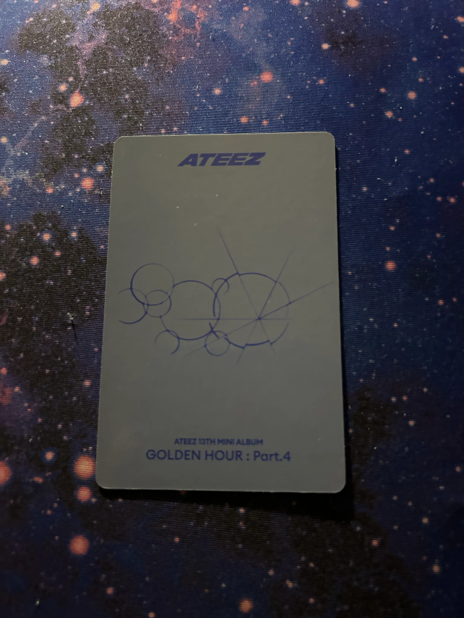 ATEEZ San ATEEZ - San - Golden Hour : Part.4 Album pob (pre-order benefit) toktoq listing photo 2