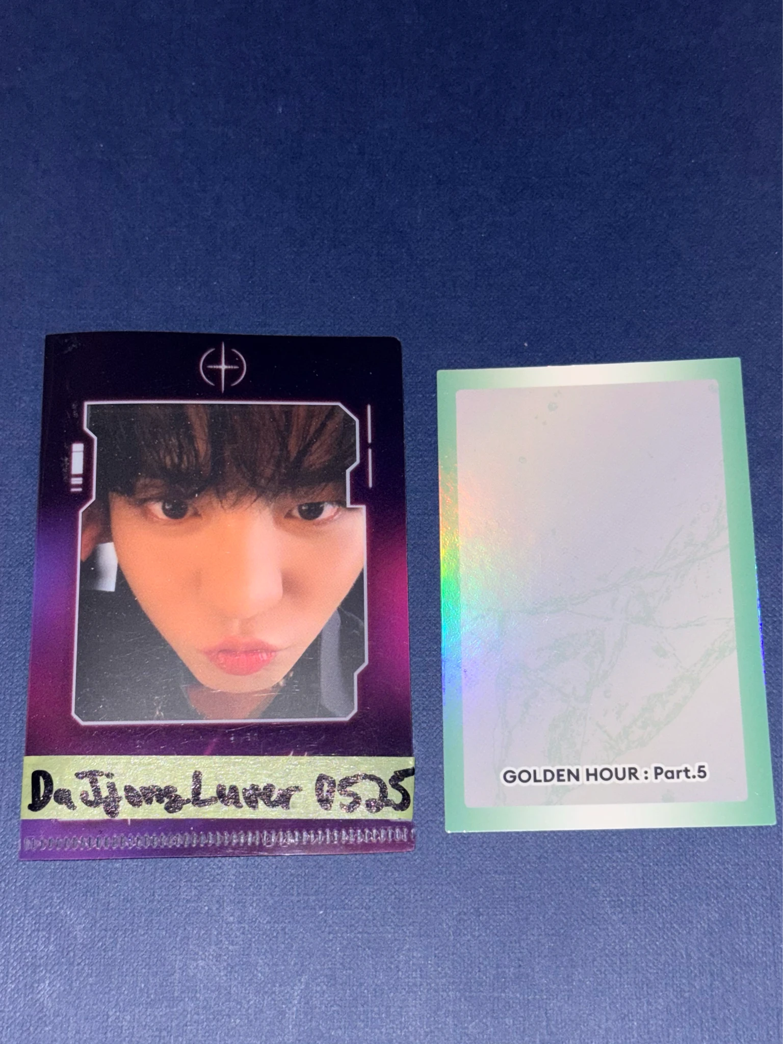 ATEEZ Yunho ATEEZ - Yunho - GOLDEN HOUR : Part.5 Album holographic (hologram) listing photo 2