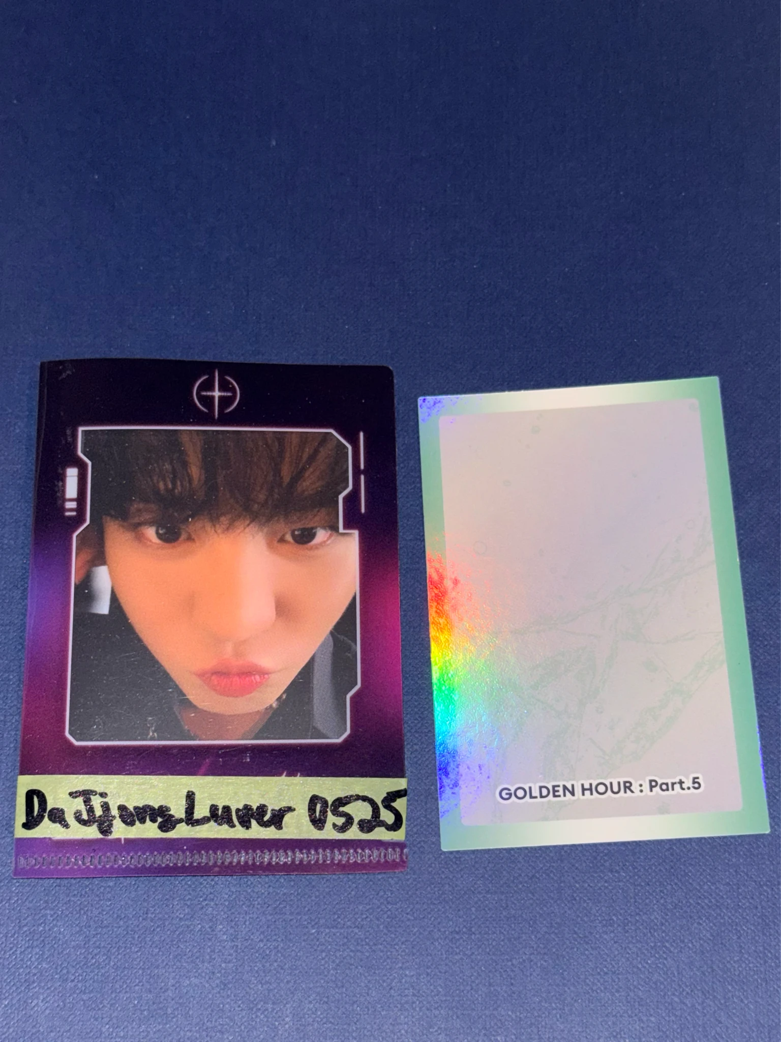 ATEEZ Jongho ATEEZ - Jongho - GOLDEN HOUR : Part.5 Album album photocard diary version holographic (hologram) character card listing photo 2