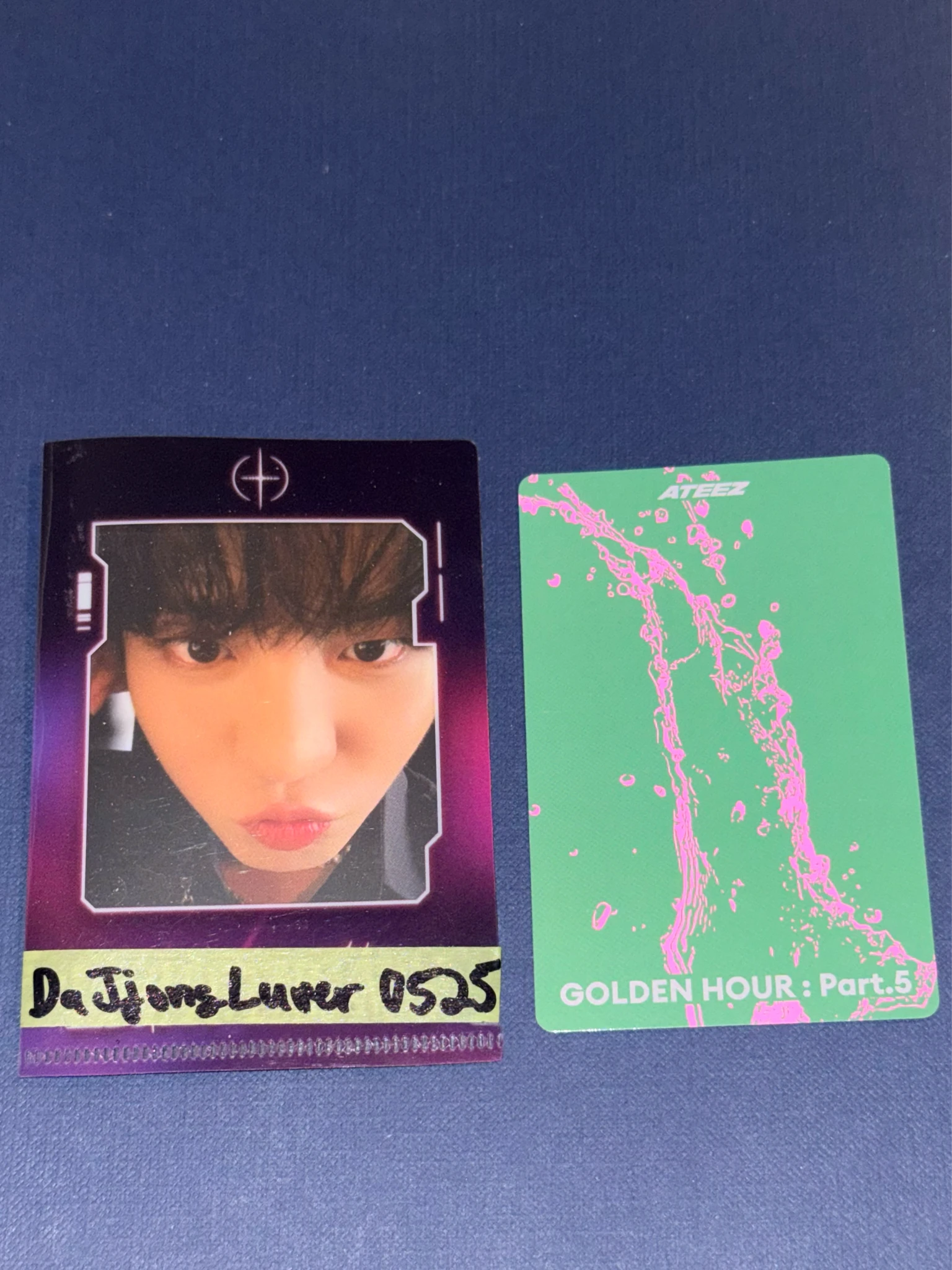 ATEEZ San ATEEZ - San - GOLDEN HOUR : Part.5 Album album photocard listing photo 2