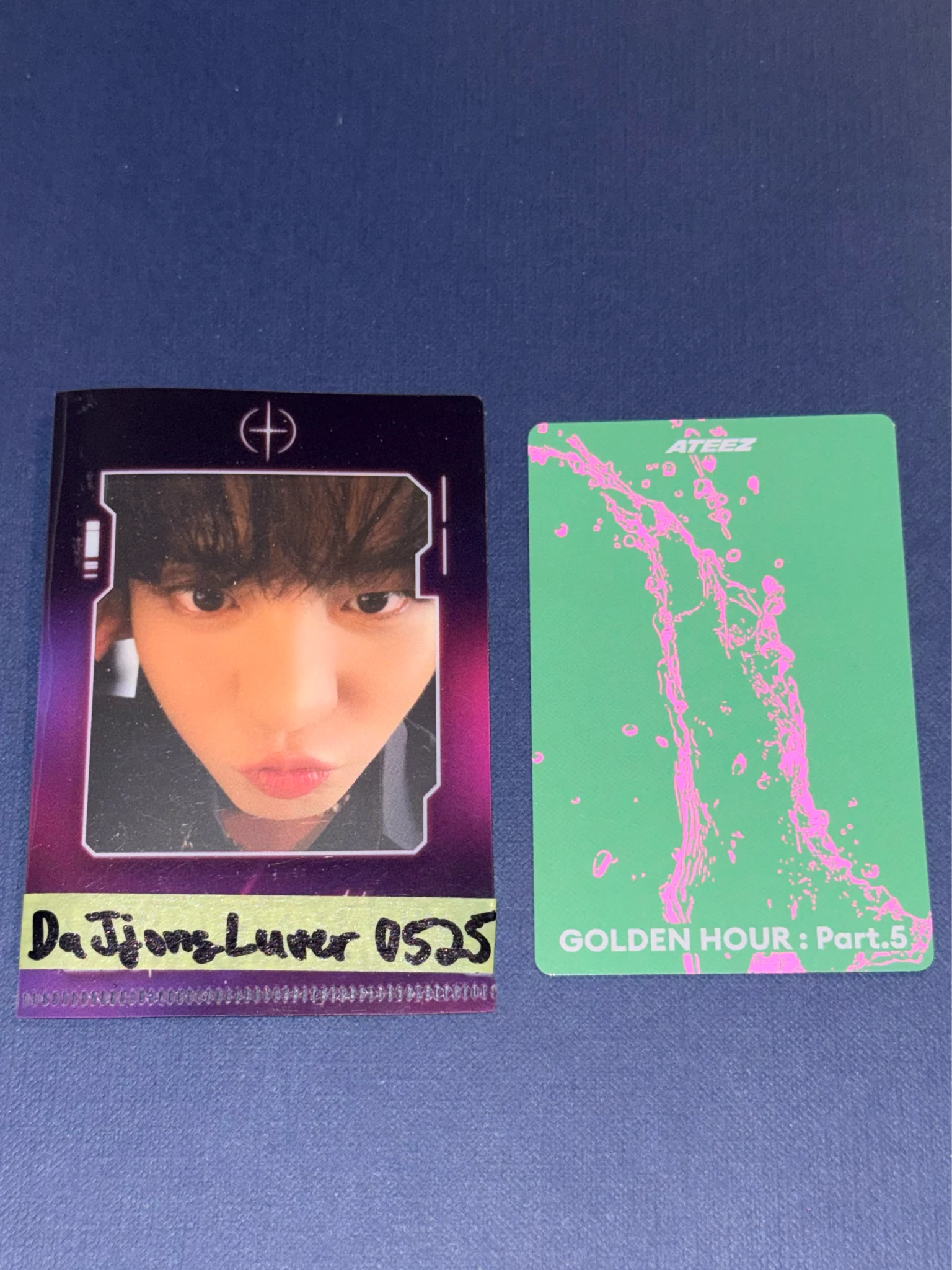 ATEEZ Wooyoung ATEEZ - Wooyoung - GOLDEN HOUR : Part.5 Album album photocard Z version version 1 listing photo 2