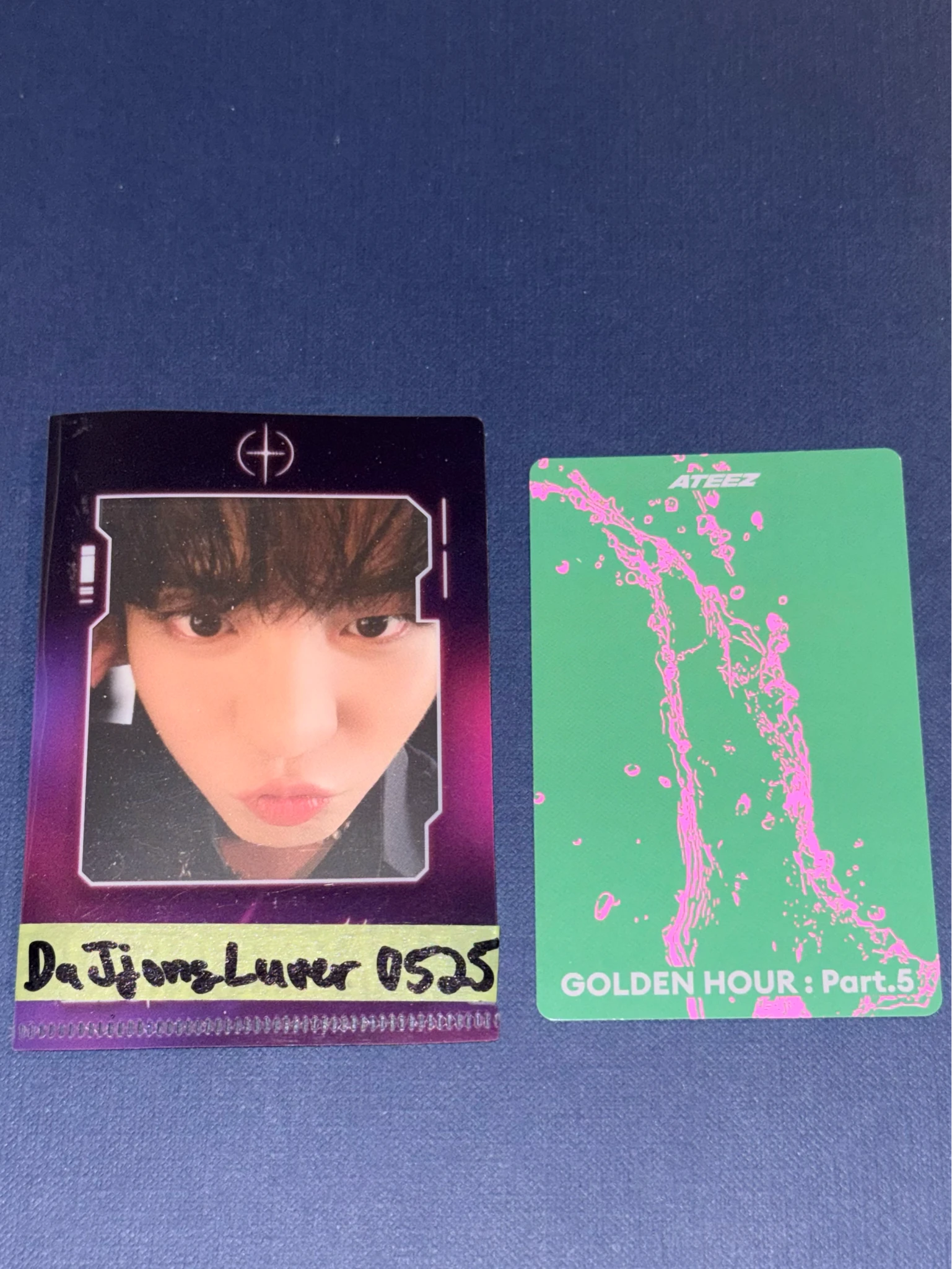 ATEEZ Jongho ATEEZ - Jongho - GOLDEN HOUR : Part.5 Album album photocard Z version listing photo 2