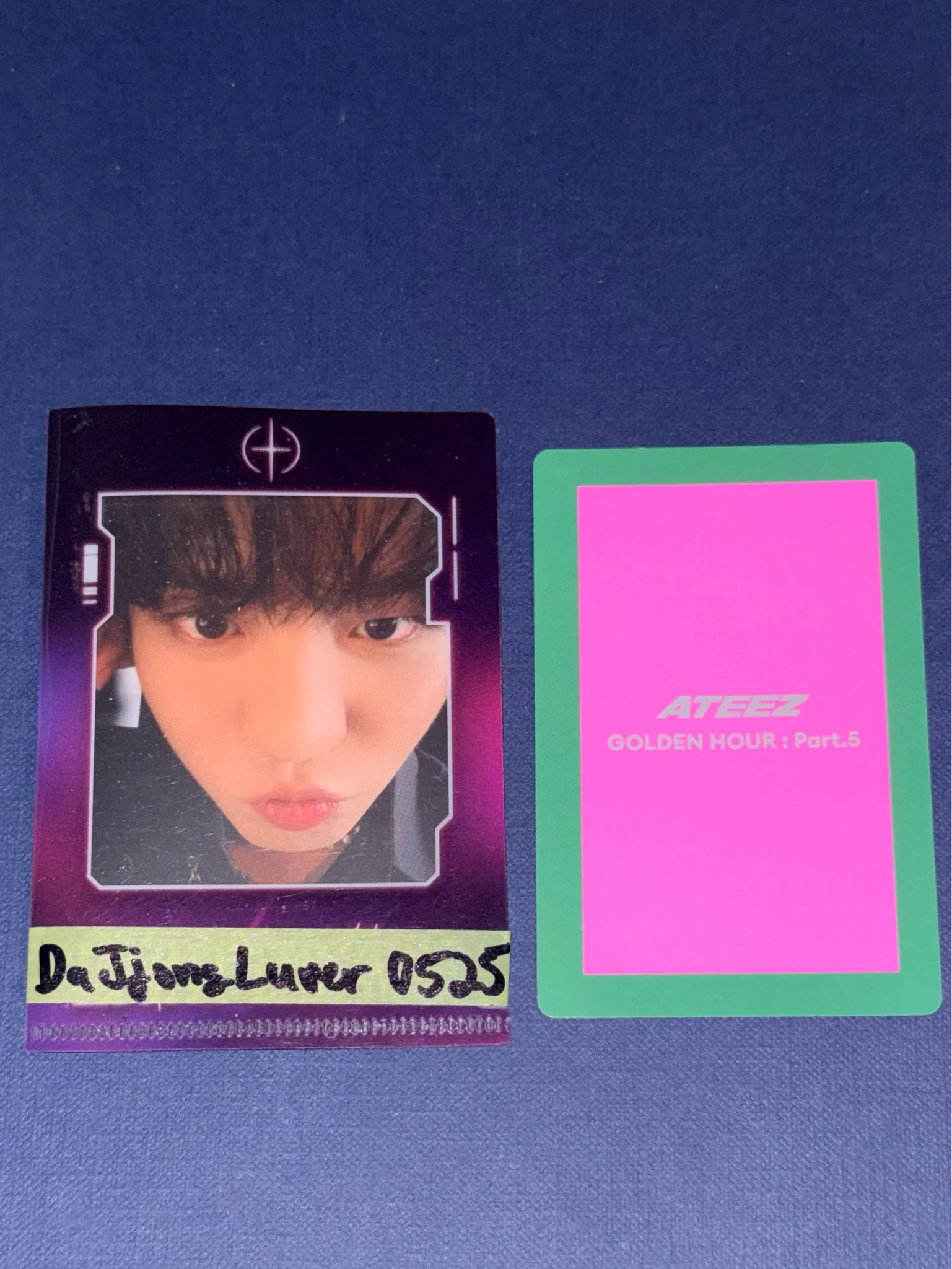 ATEEZ Hongjoong ATEEZ - Hongjoong - GOLDEN HOUR : Part.5 Album album photocard Z version listing photo 2