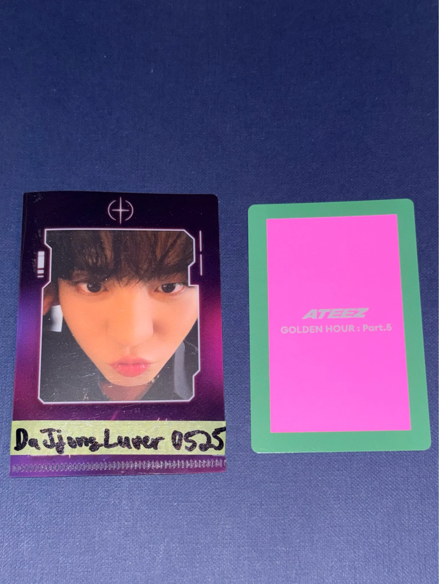 ATEEZ Yeosang ATEEZ - Yeosang - GOLDEN HOUR : Part.5 Album album photocard Z version version 2 listing photo 2