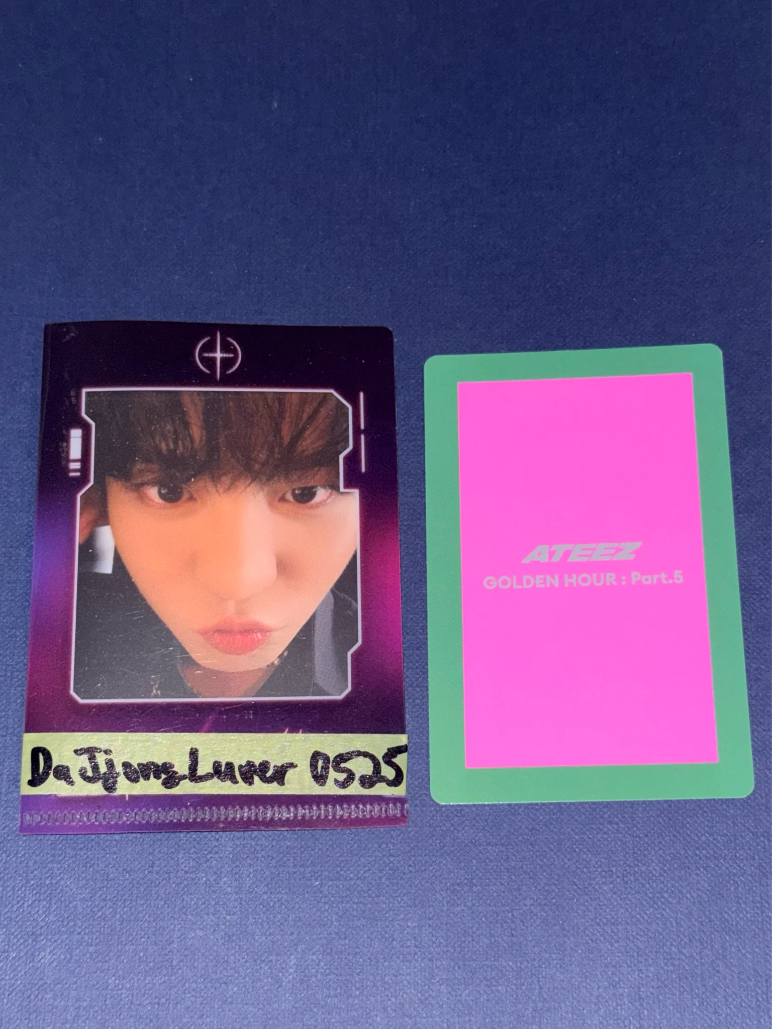 ATEEZ Wooyoung ATEEZ - Wooyoung - GOLDEN HOUR : Part.5 Album album photocard listing photo 2
