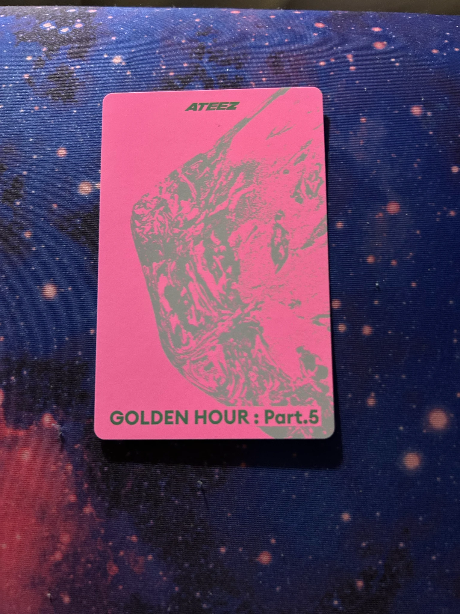 ATEEZ Seonghwa ATEEZ - Seonghwa - GOLDEN HOUR : Part.5 Album album photocard A version listing photo 2