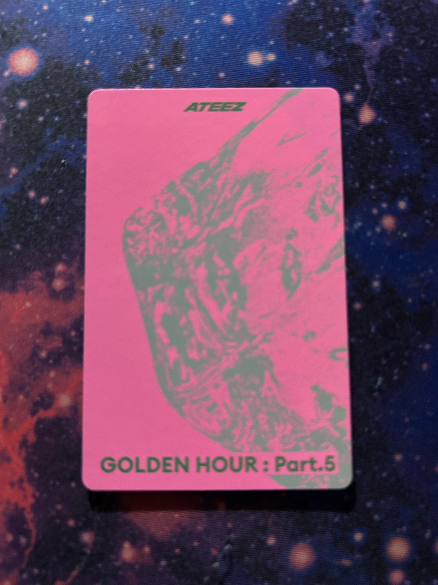 ATEEZ Wooyoung ATEEZ - Wooyoung - GOLDEN HOUR : Part.5 Album album photocard A version version 1 listing photo 2