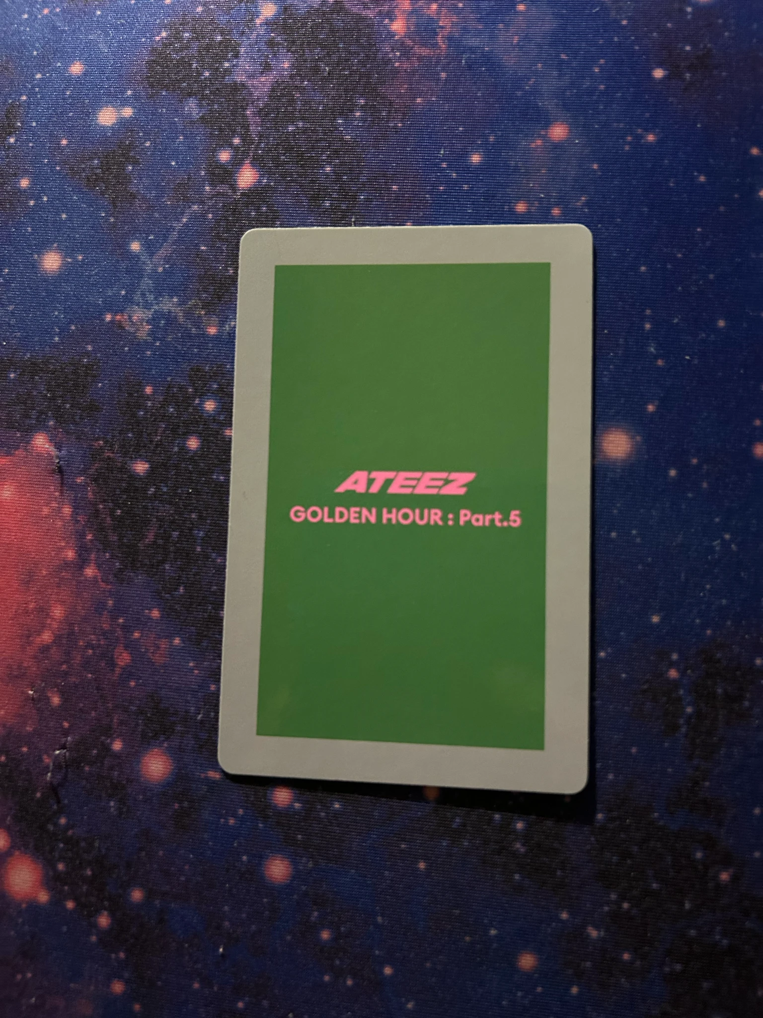 ATEEZ Jongho ATEEZ - Jongho - GOLDEN HOUR : Part.5 Album album photocard diary version listing photo 2