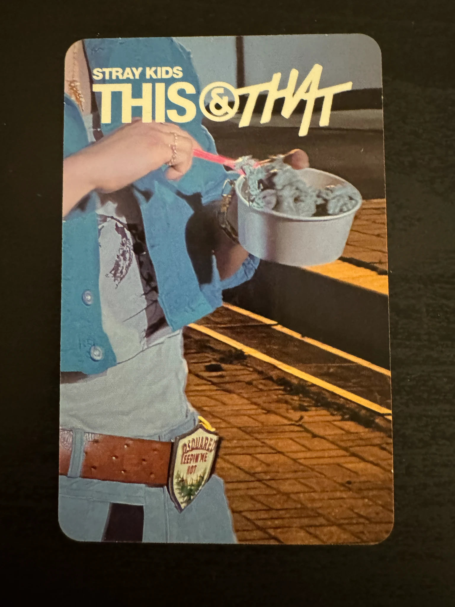 Stray Kids Changbin Stray Kids - Changbin - THIS & THAT Album album photocard first press only & version listing photo 2