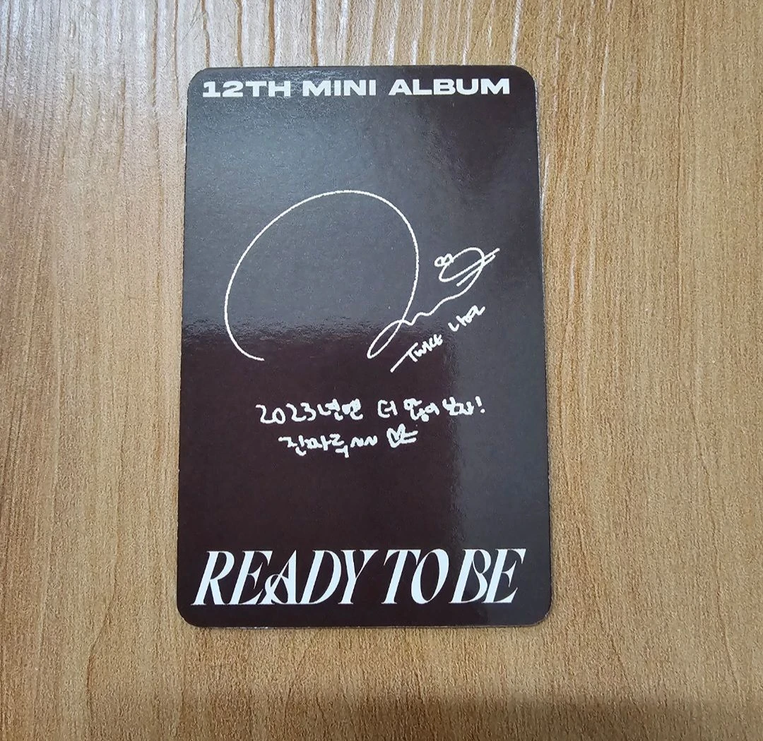 TWICE Nayeon TWICE-Nayeon-Album-READY TO BE listing photo 2