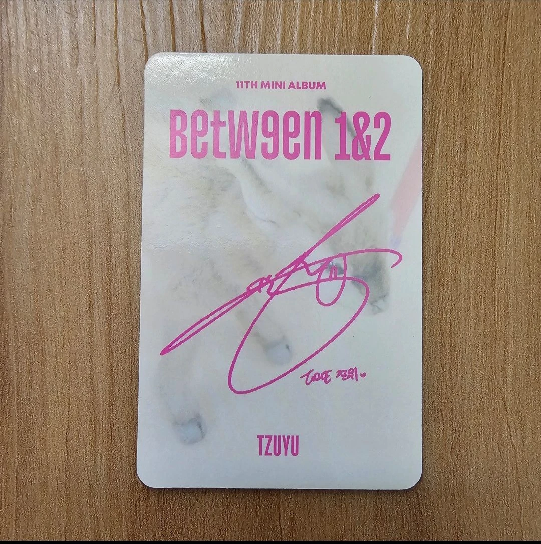 TWICE Tzuyu TWICE-Tzuyu-Album-BETWEEN 1&2 listing photo 2