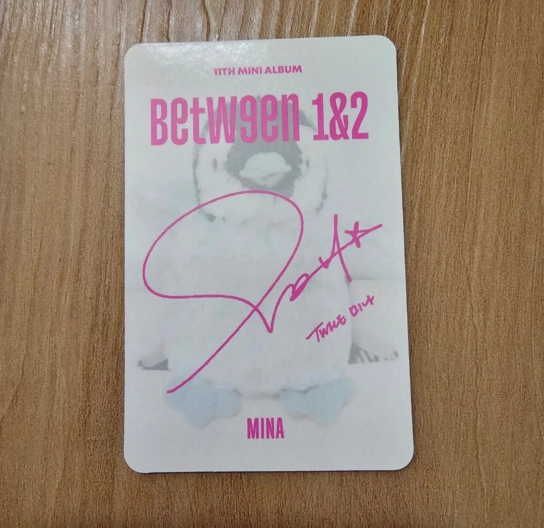 TWICE Mina TWICE-Mina-Album-BETWEEN 1&2 listing photo 2