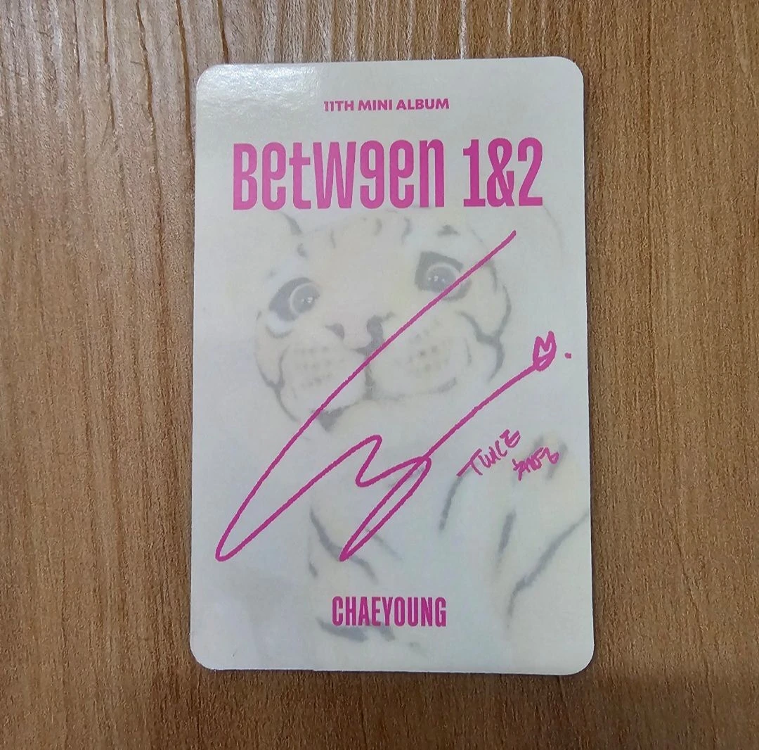 TWICE Chaeyoung TWICE-Chaeyoung-Album-BETWEEN 1&2 listing photo 2