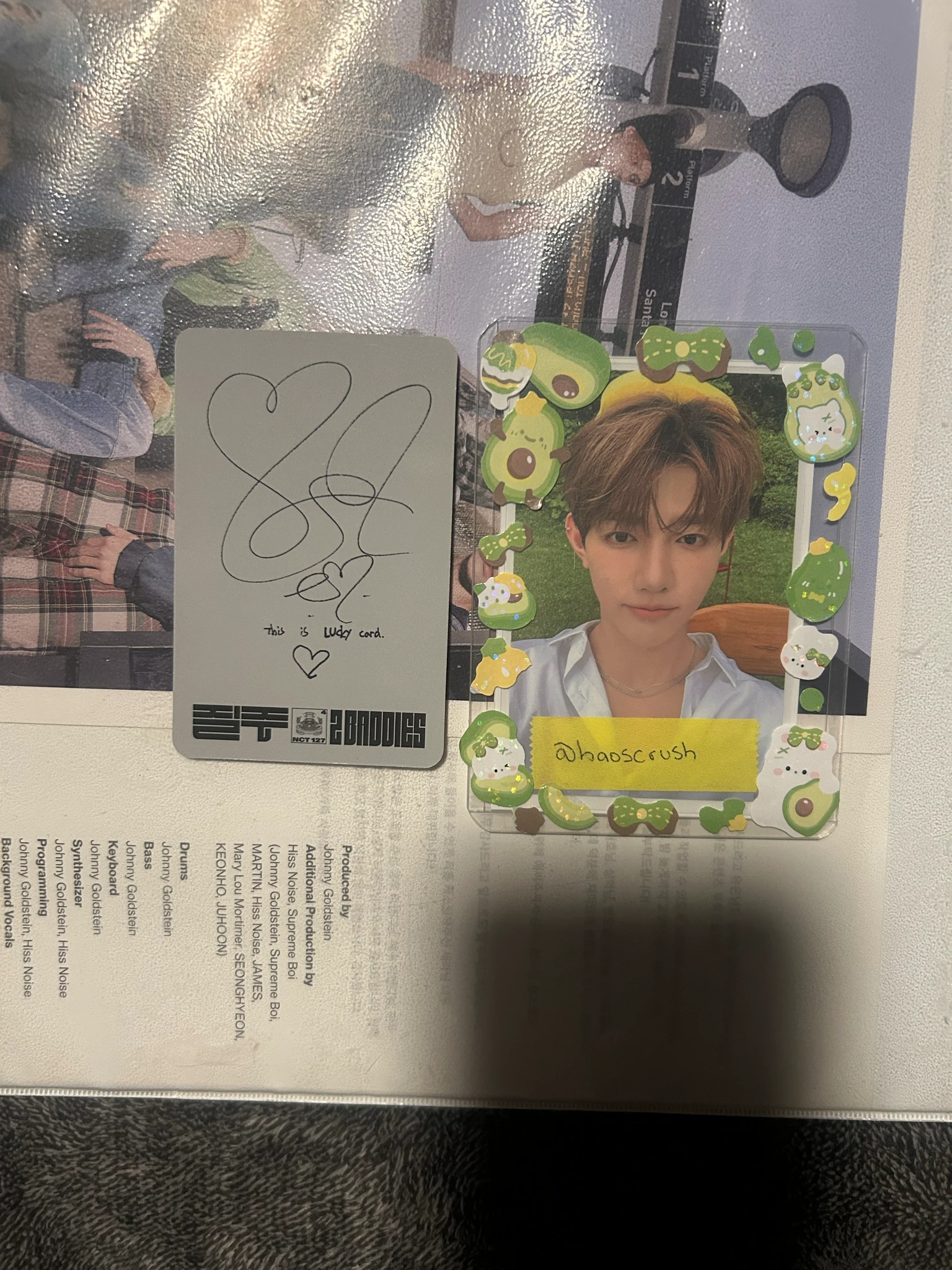 NCT 127 Taeyong NCT 127 - Taeyong - 2 Baddies Album listing photo 2