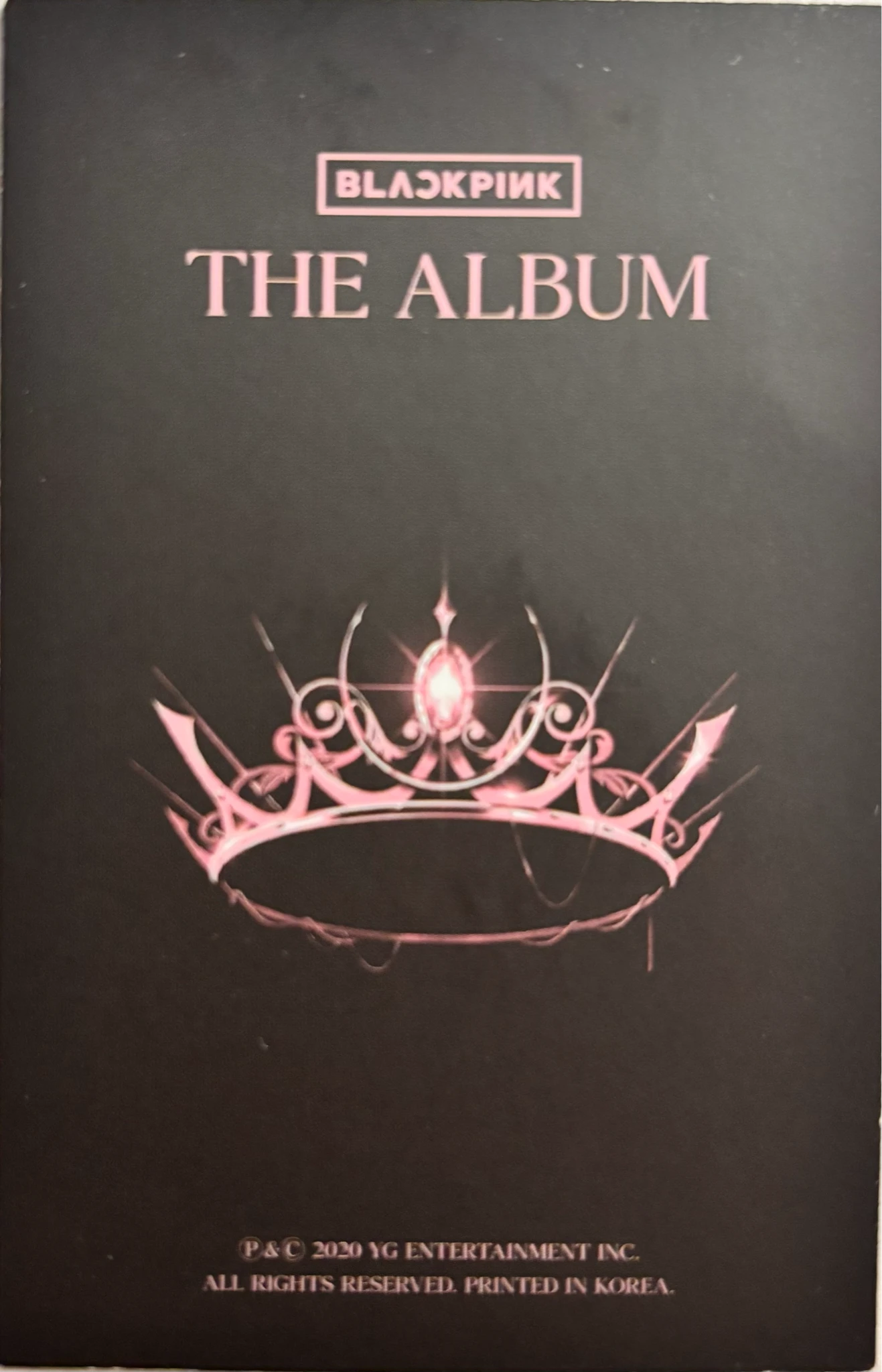 BLACKPINK Jisoo BLACKPINK-Jisoo-Album-THE ALBUM listing photo 2