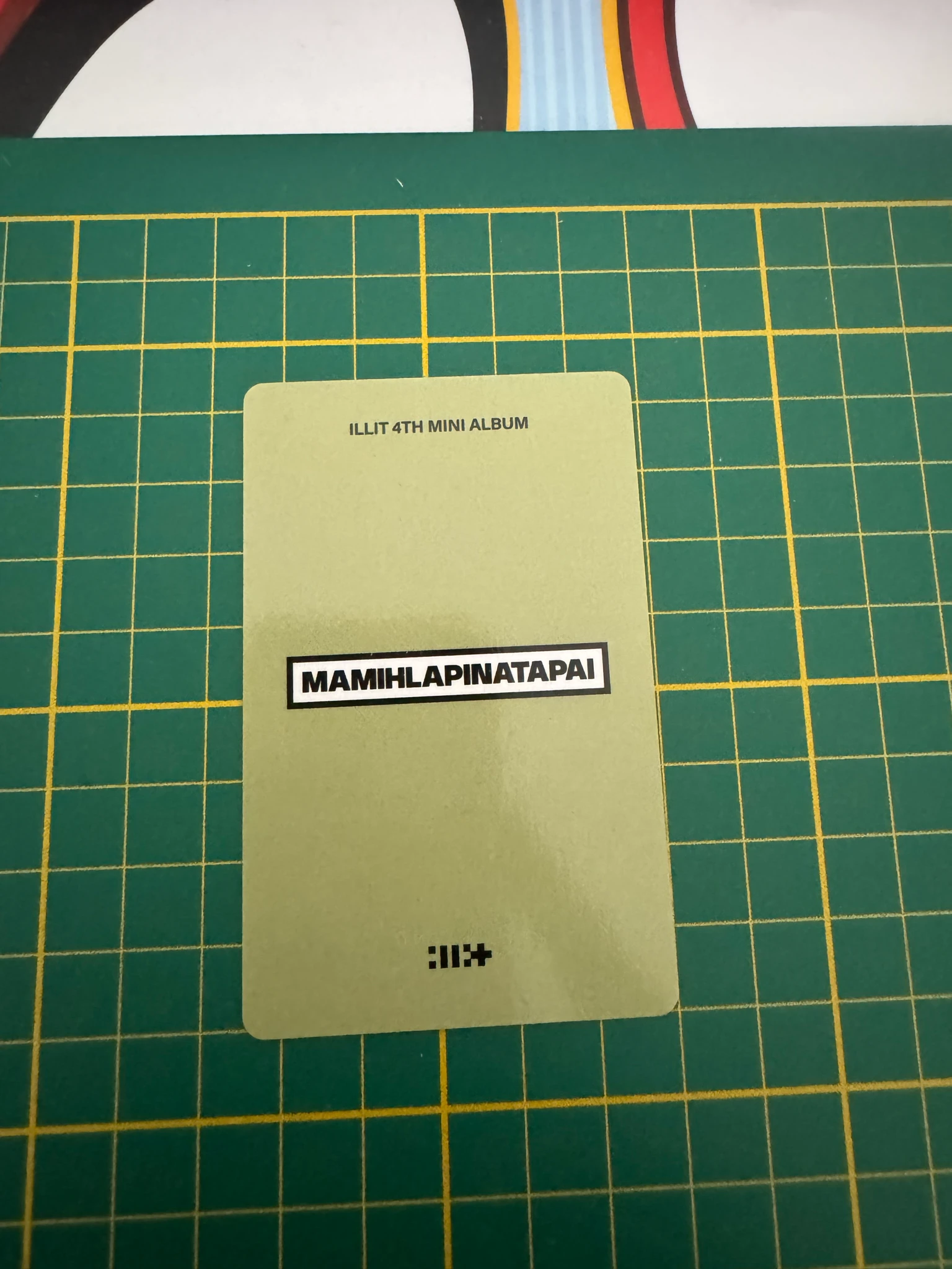 ILLIT Yunah ILLIT - Yunah - MAMIHLAPINATAPAI Album withfans / yizhiyu (yzy) video call (fancall) round 3 listing photo 2