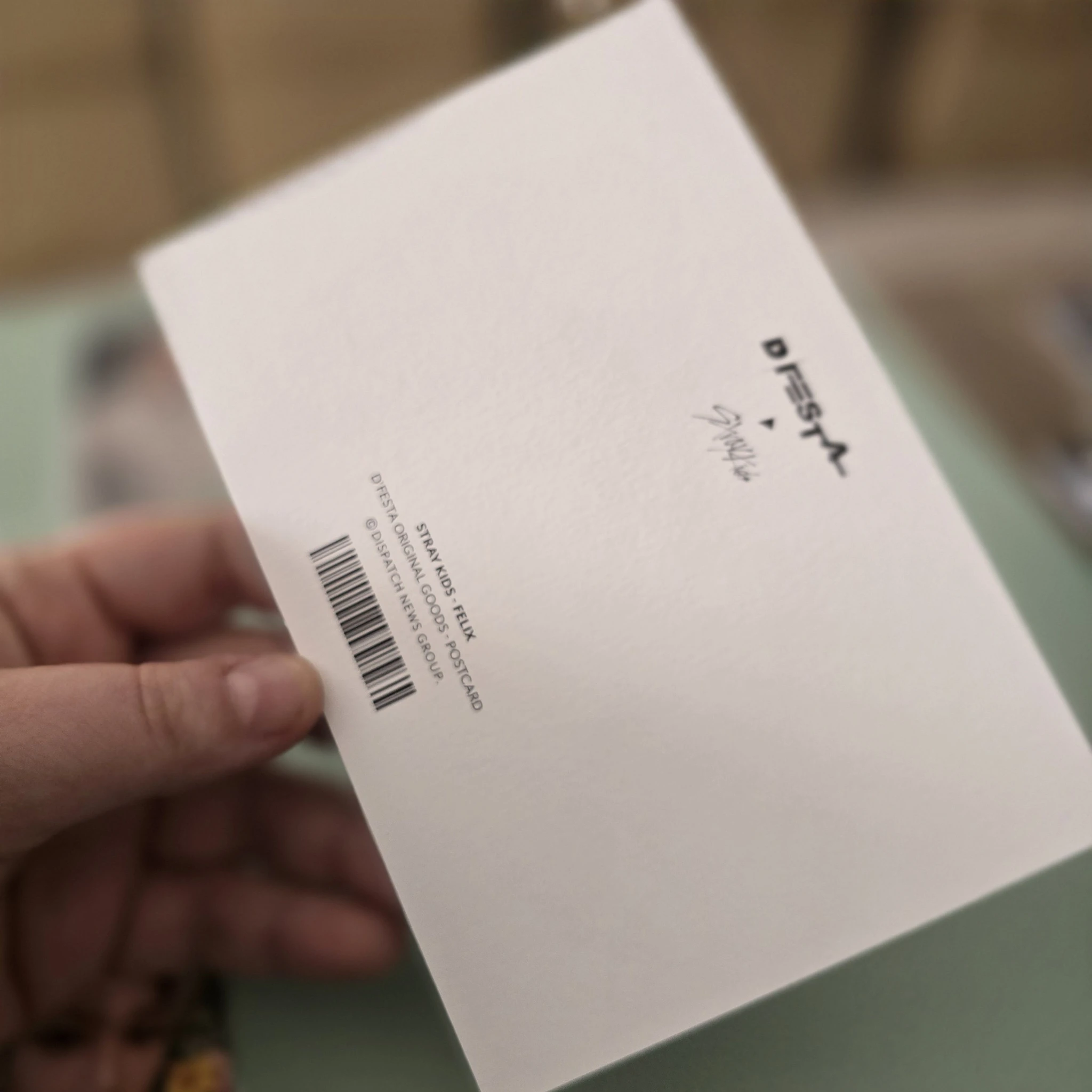 Stray Kids Felix Stray Kids - Felix - D'FESTA 2022 Other merch inclusion postcard B version dfesta listing photo 2