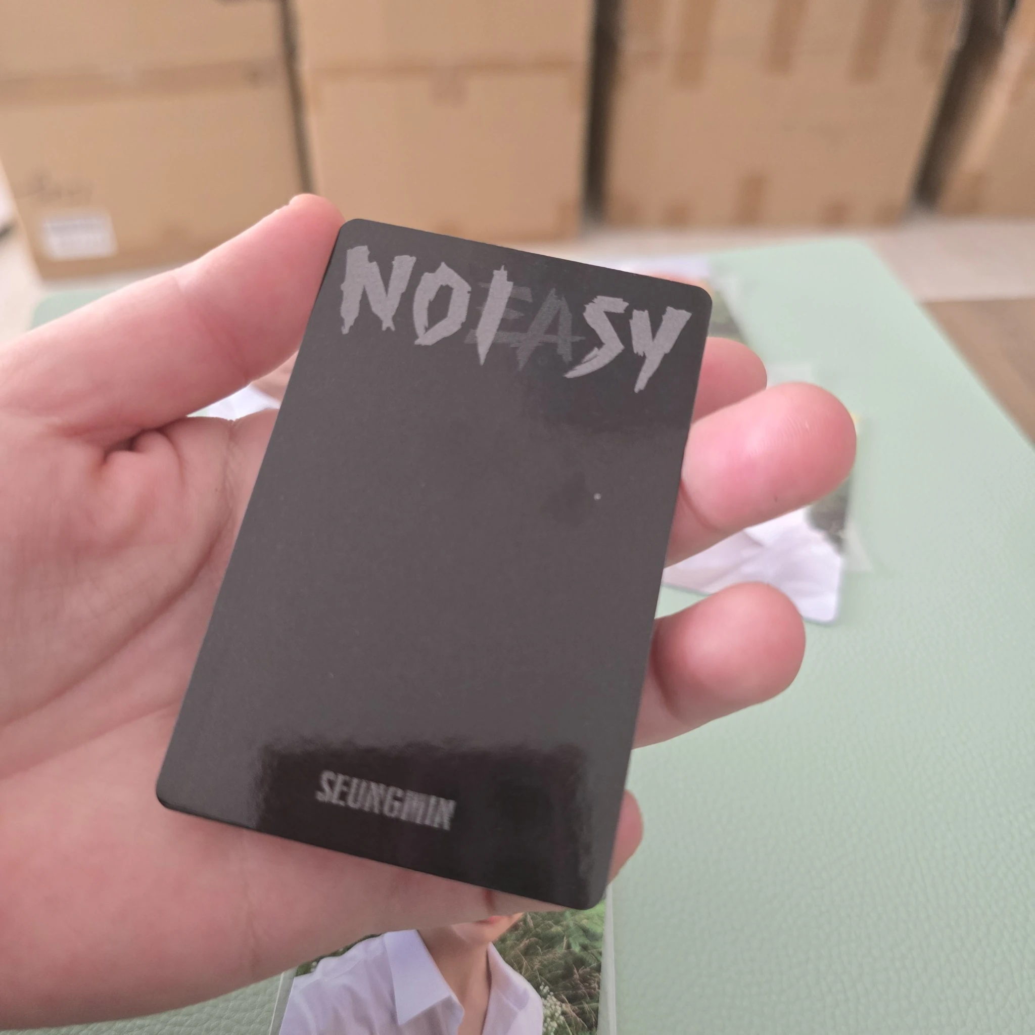 Stray Kids Seungmin Stray Kids - Seungmin - NoEasy Album album photocard limited ver. listing photo 2