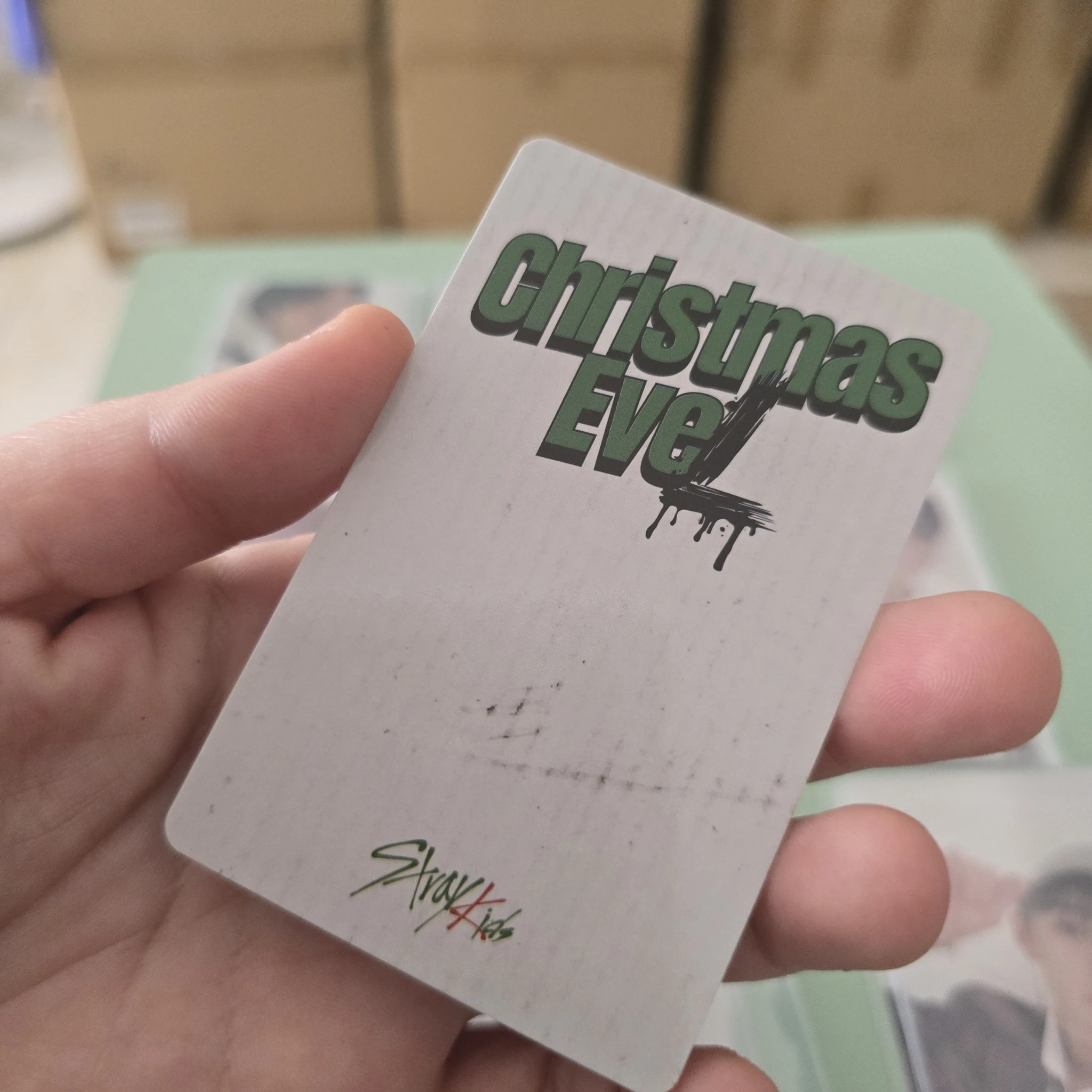 Stray Kids Hyunjin Stray Kids - Hyunjin - Christmas EveL Album pre-order benefit listing photo 2