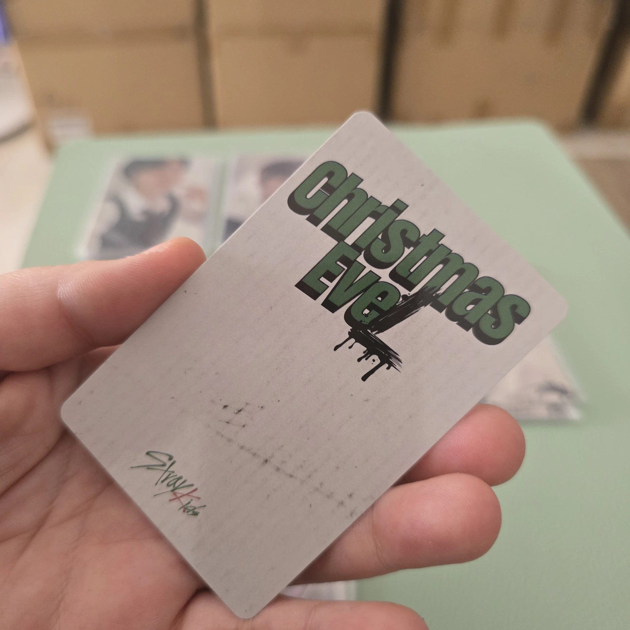 Stray Kids Bang Chan Stray Kids - Bang Chan - Christmas EveL Album pre-order benefit listing photo 2