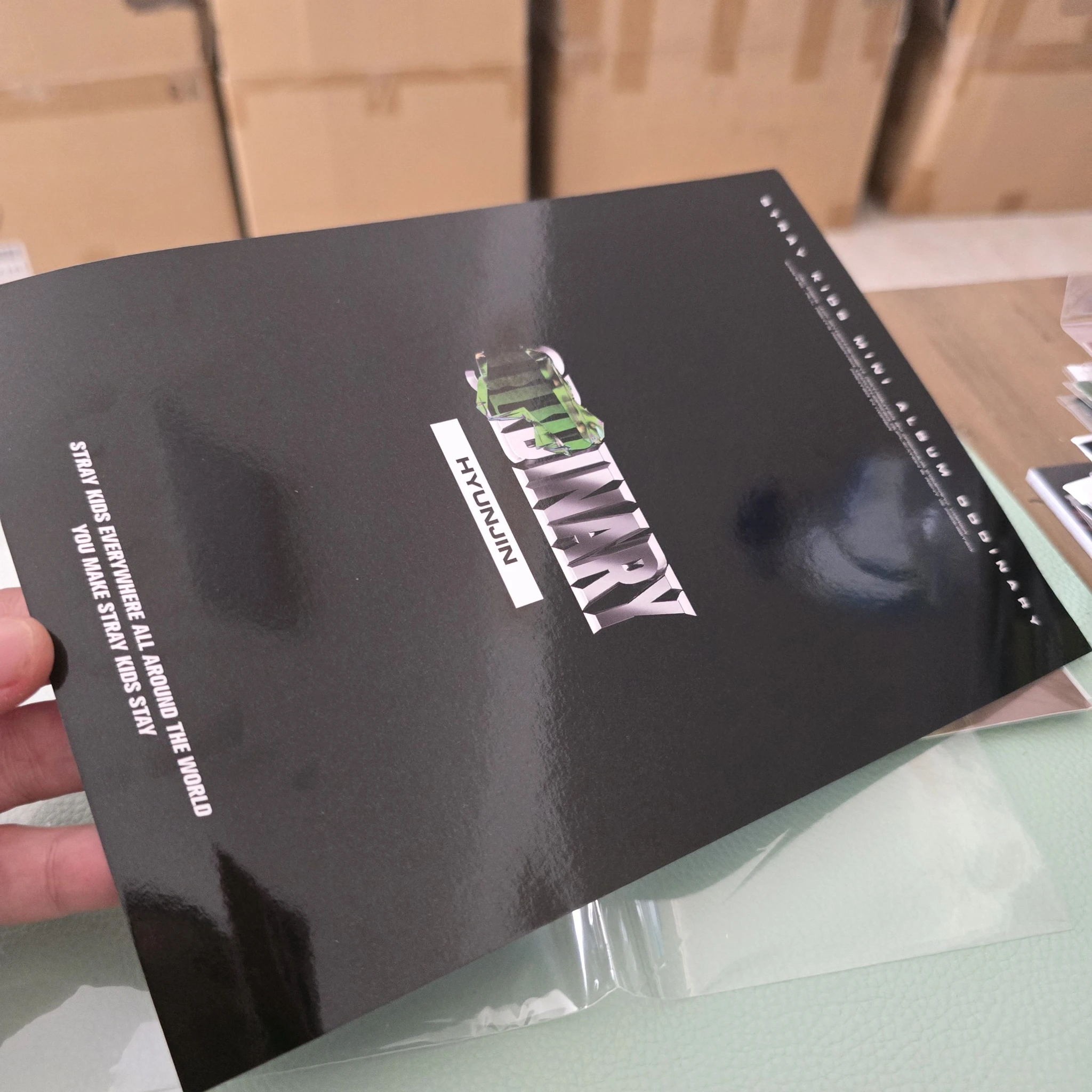 Stray Kids Hyunjin Stray Kids - Hyunjin - Oddinary Album mini poster album inclusion listing photo 2