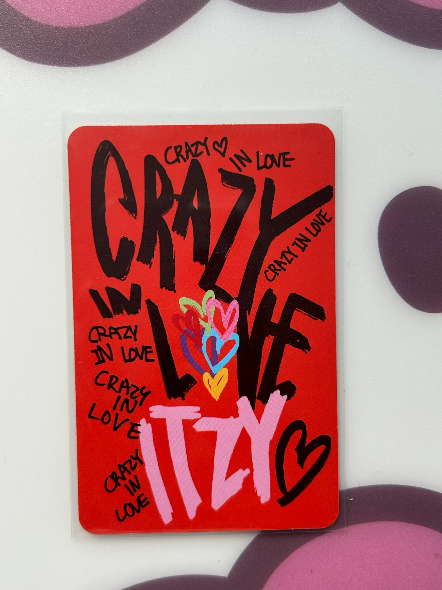 ITZY Chaeryeong ITZY - Chaeryeong - Crazy in Love Album album photocard listing photo 2