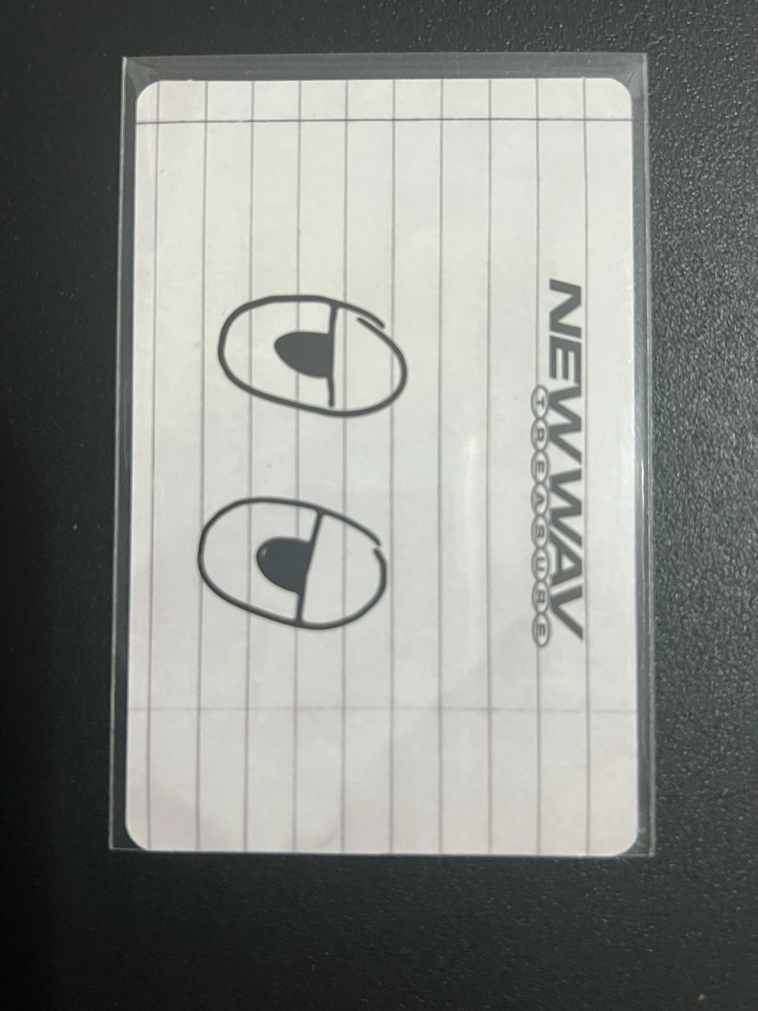 TREASURE Park Jeongwoo TREASURE - Park Jeongwoo - New Wav Album album photocard raw version photocard set listing photo 2