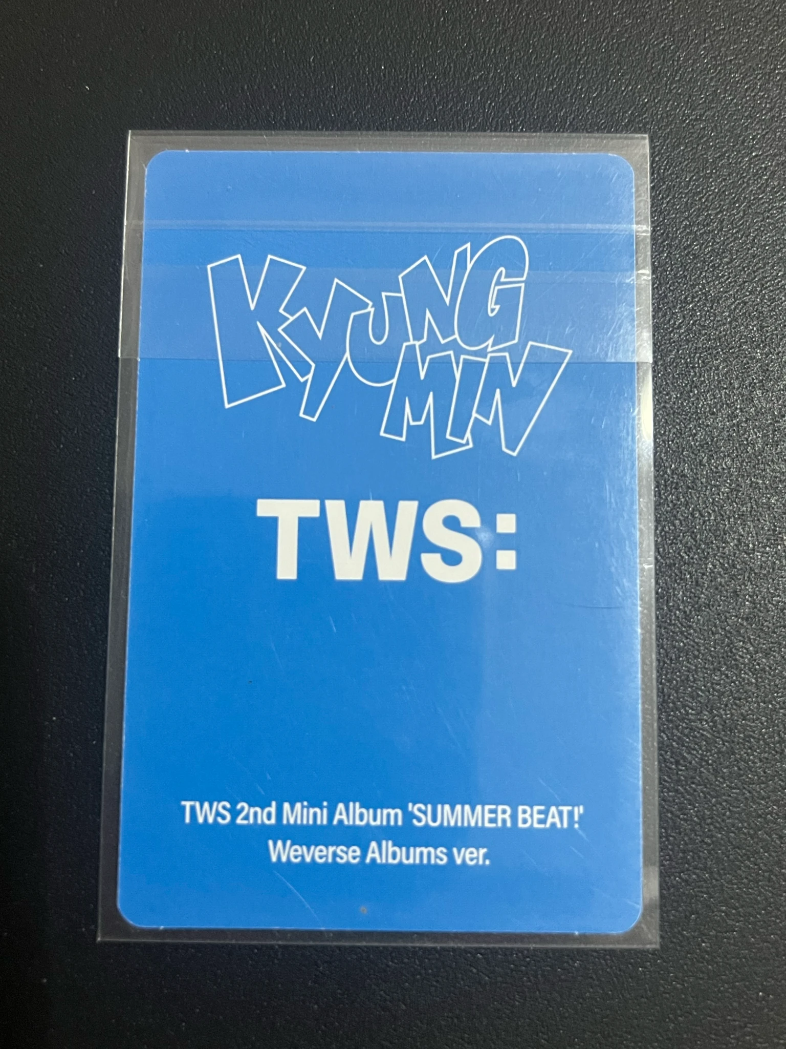 TWS Kyungmin TWS - Kyungmin - SUMMER BEAT! Album weverse album version album photocard listing photo 2