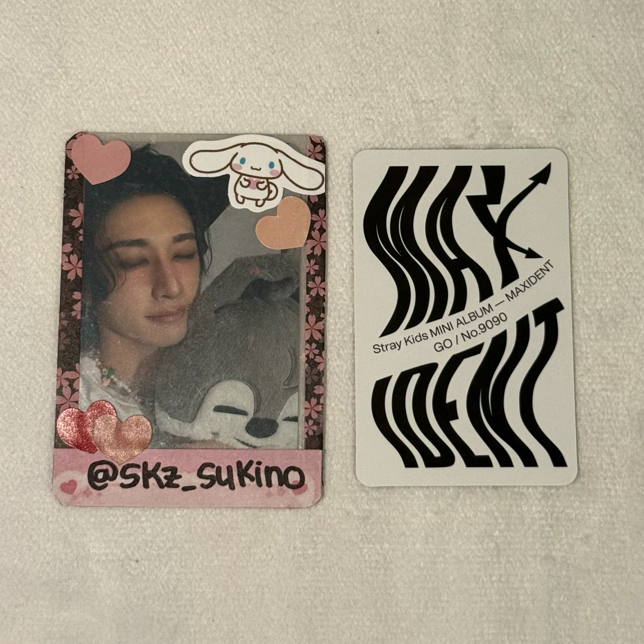 Stray Kids Bang Chan Stray Kids - Bang Chan - Maxident Album album photocard Bang Chan b ver. listing photo 2
