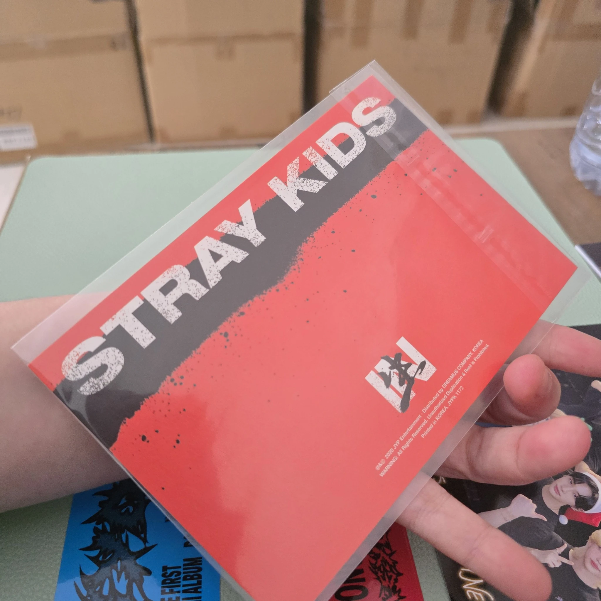Stray Kids Stray Kids - HAN & I.N & Bang Chan - In Life Album postcard album inclusion listing photo 2