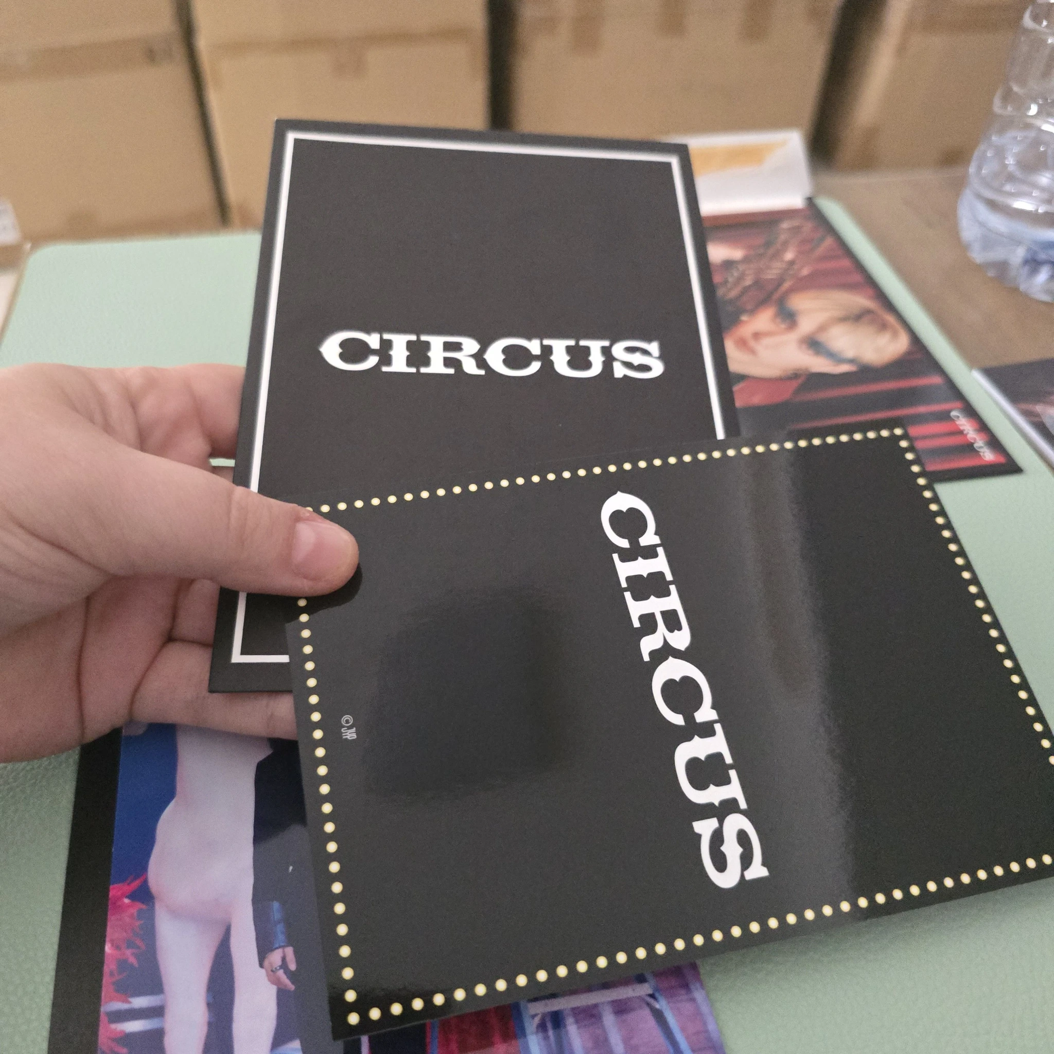 Stray Kids Bang Chan Stray Kids - Bang Chan - CIRCUS Album merch trading card japan listing photo 2