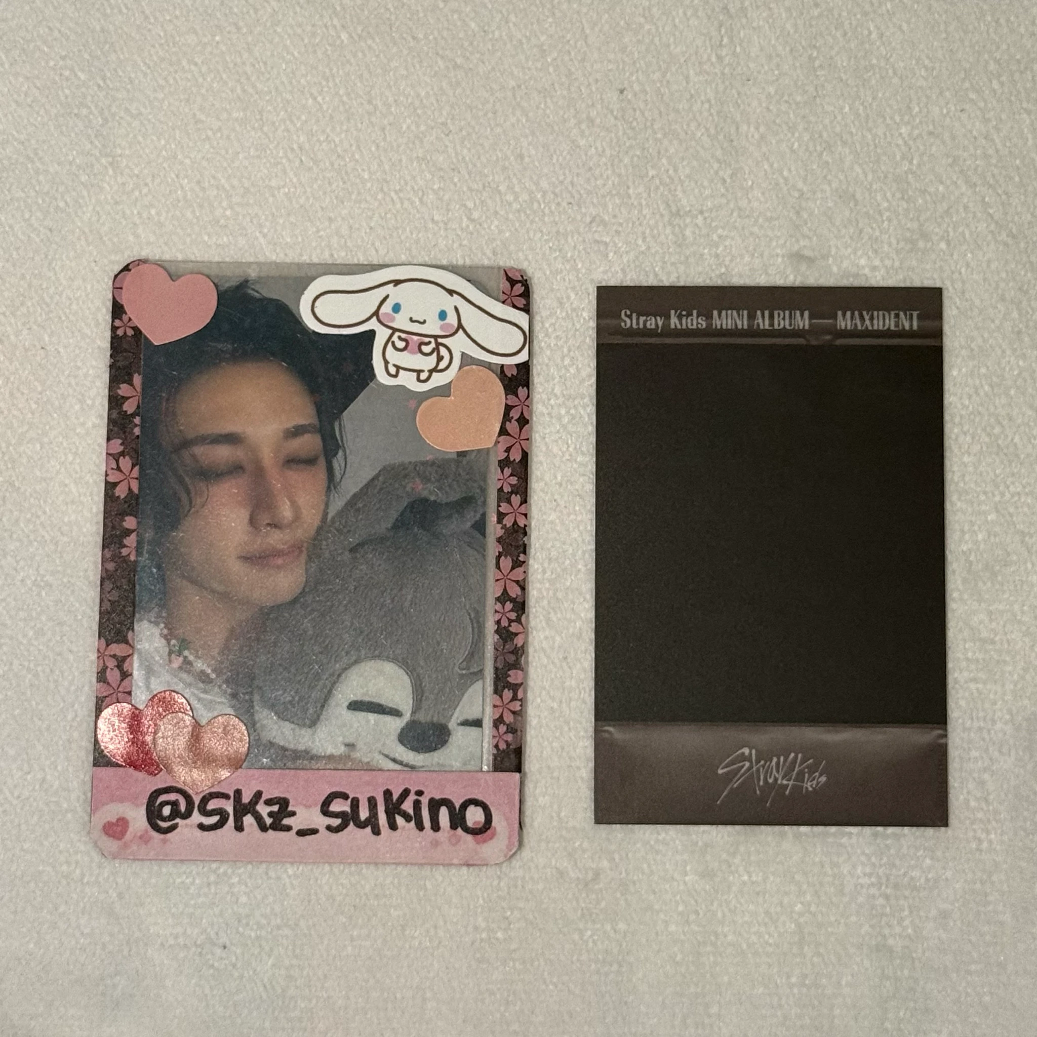 Stray Kids Bang Chan Stray Kids - Bang Chan - Maxident Album album photocard Bang Chan polaroid listing photo 2