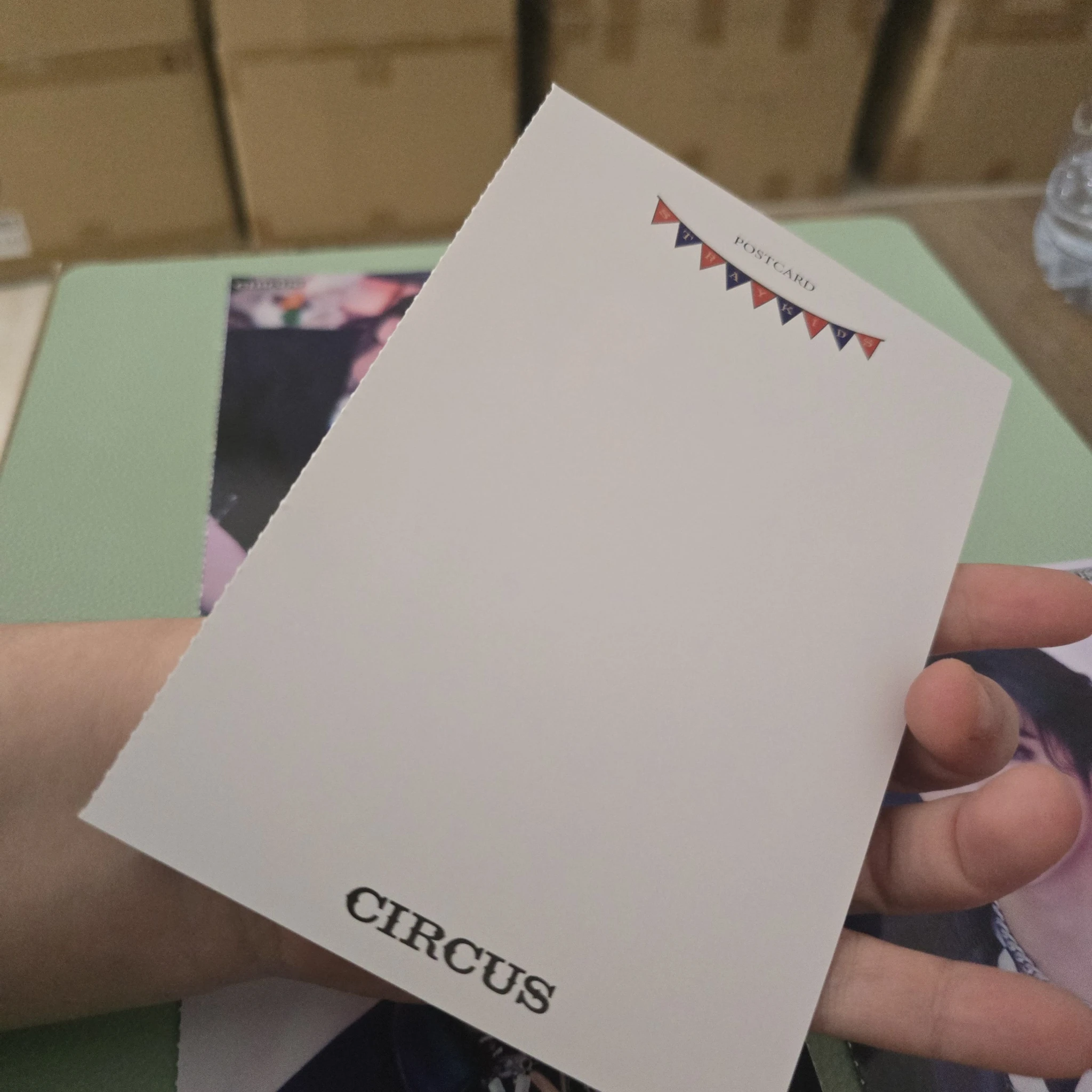 Stray Kids Bang Chan Stray Kids - Bang Chan - CIRCUS Album merch postcard set japan listing photo 2