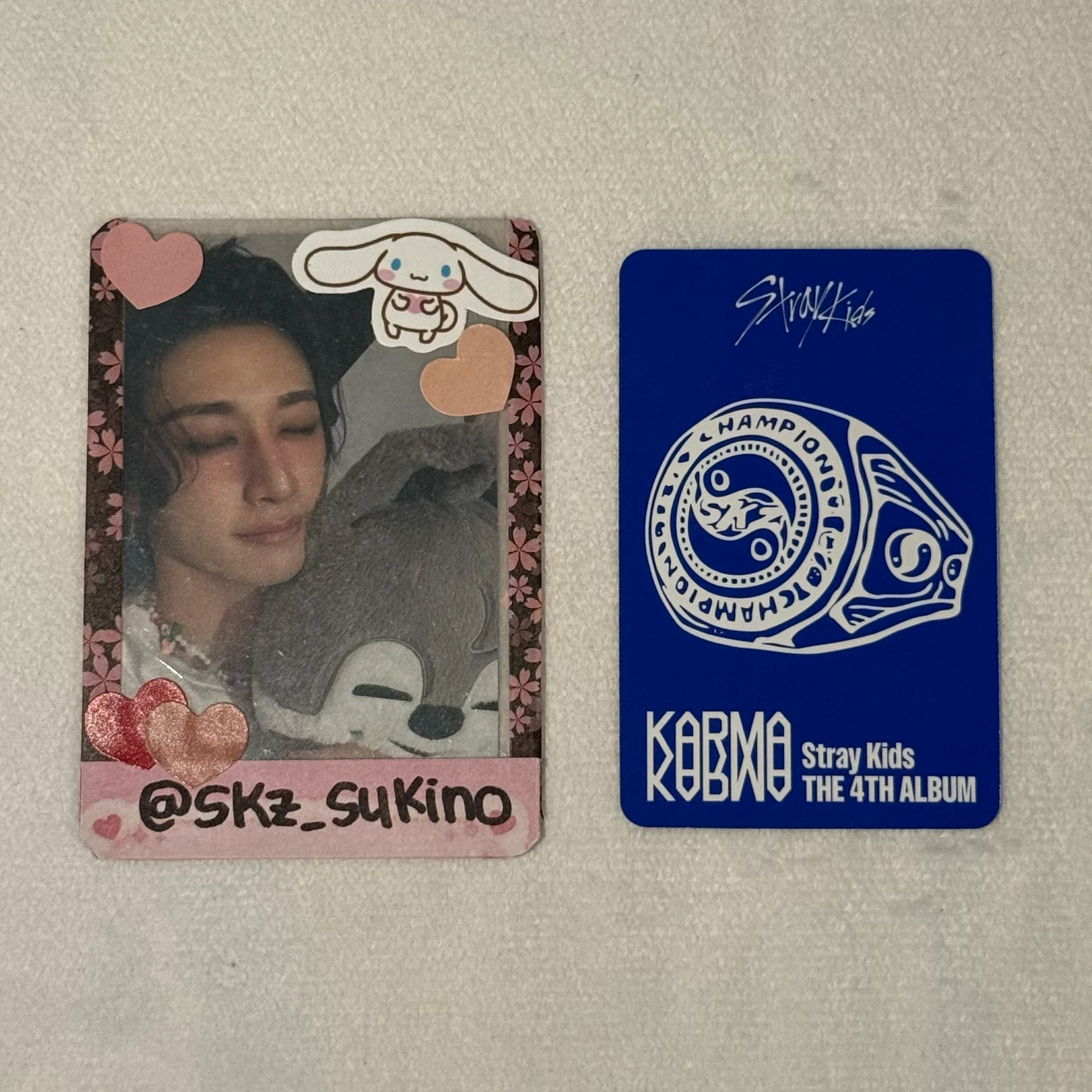 Stray Kids I.N Stray Kids - I.N - KARMA Album album photocard accordion version first press only listing photo 2